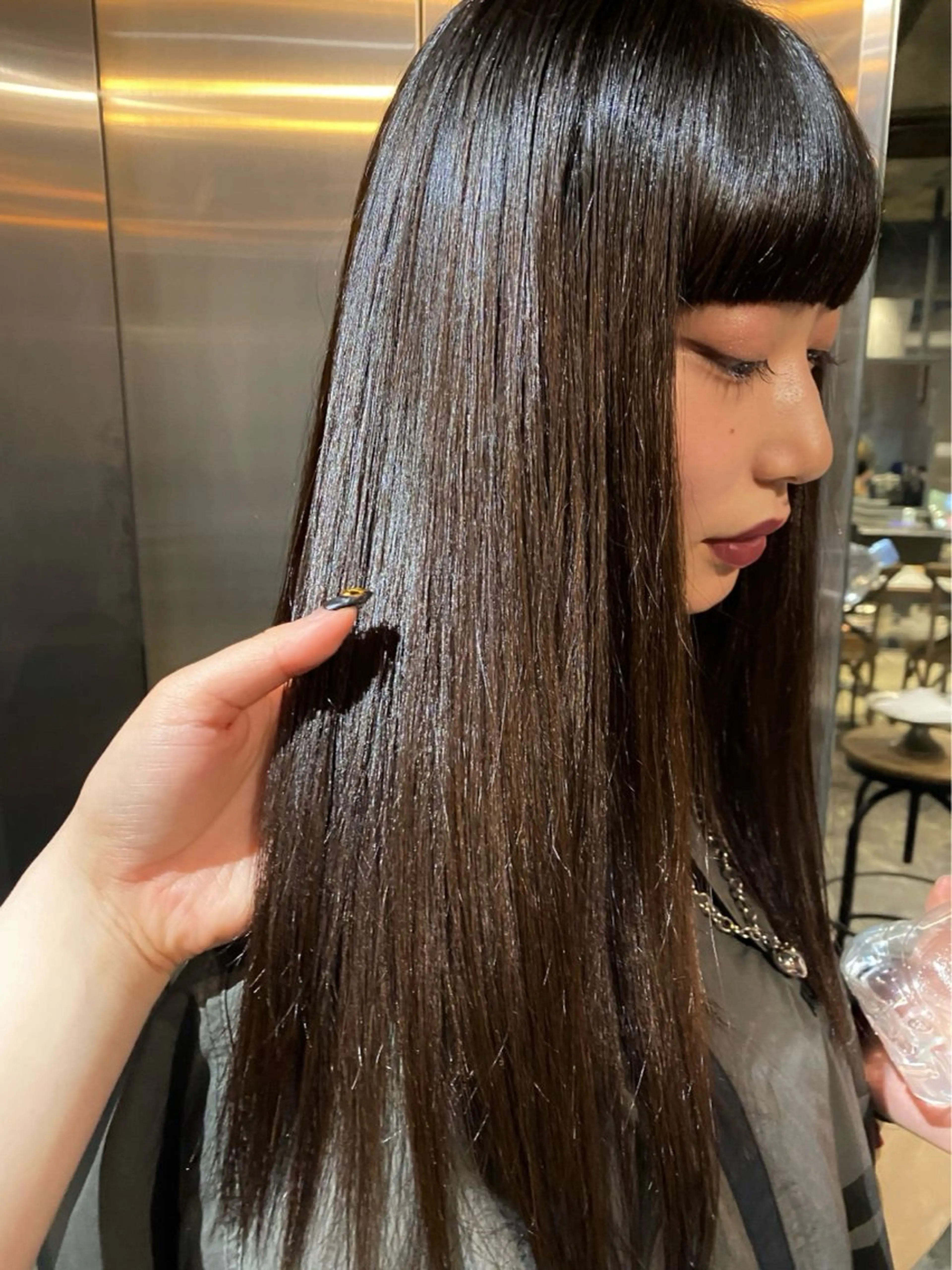 艶髪☆ケアカラー+超音波TOKIO Tr+カット_12900の写真