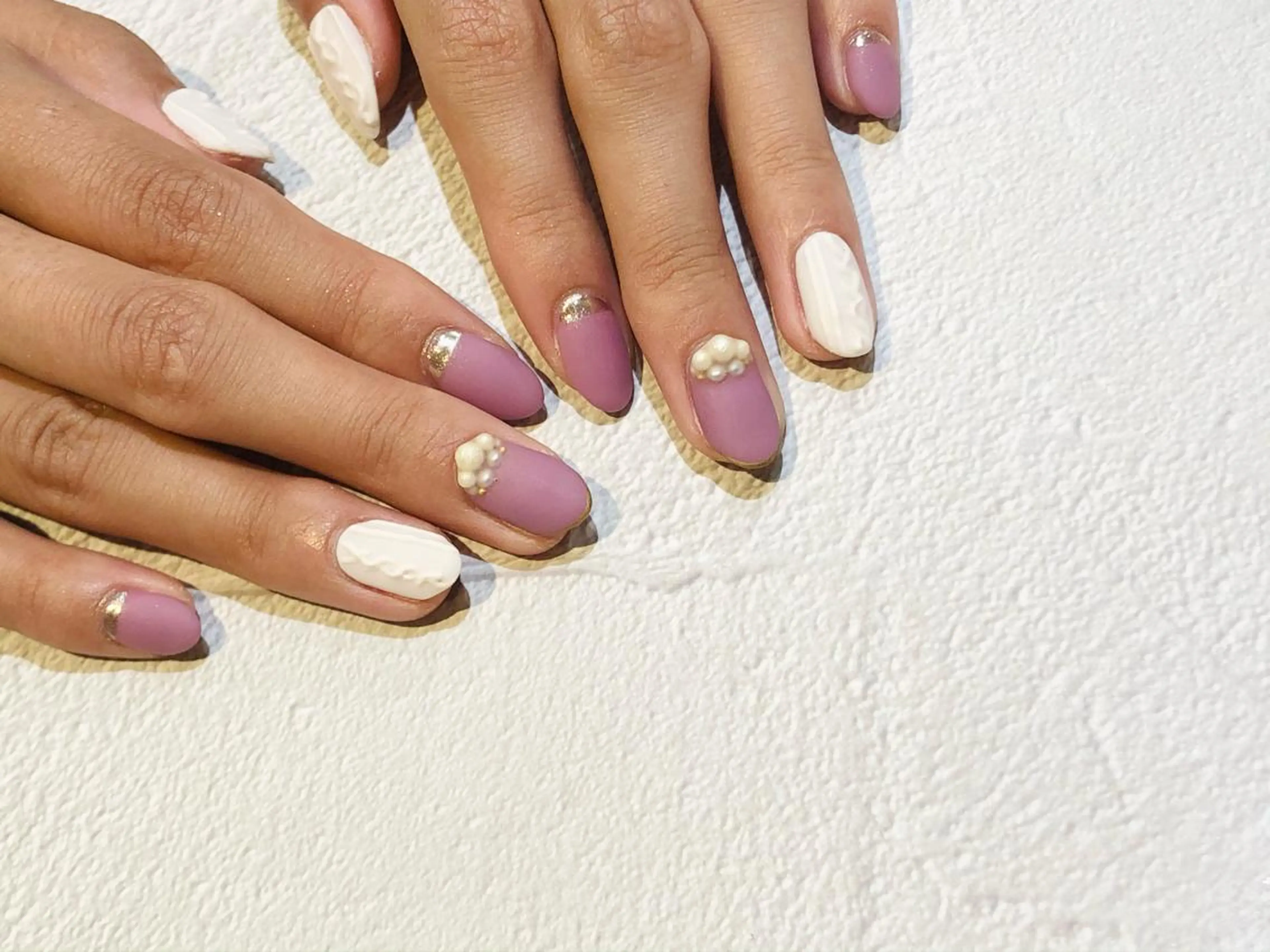 ネイル 舞田 苑香のネイルデザイン