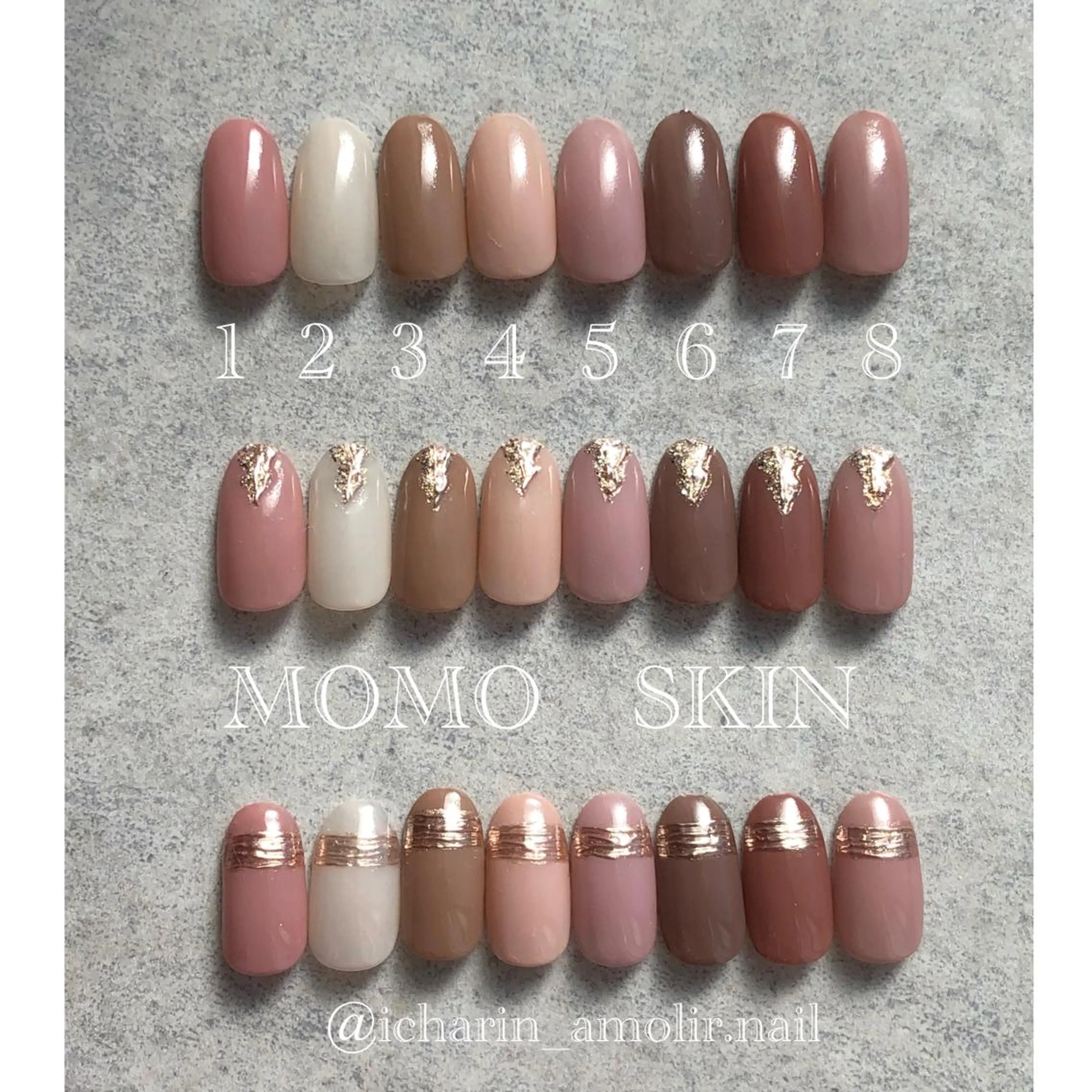 ネイル シンプルネイル EMIKOのネイルデザイン