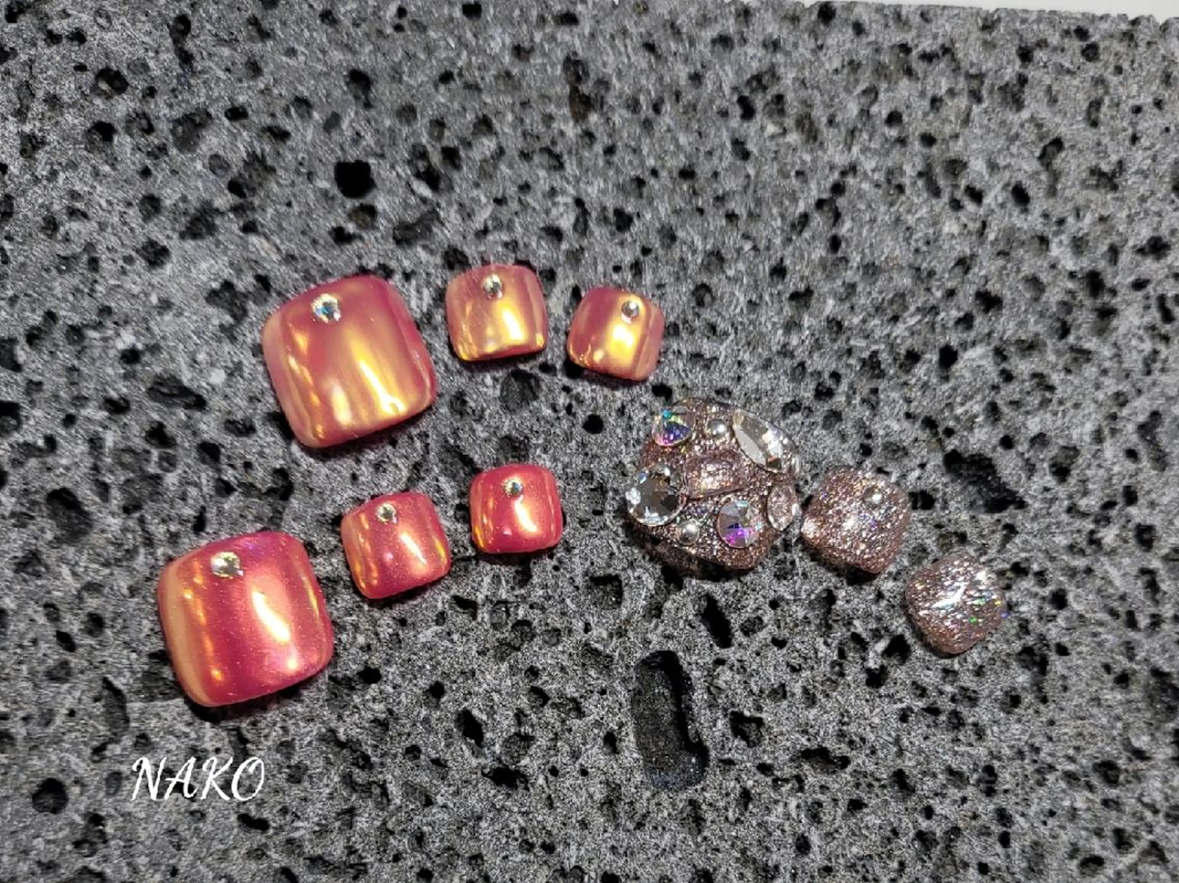 フットネイル　マグネット 2色迄OKの写真