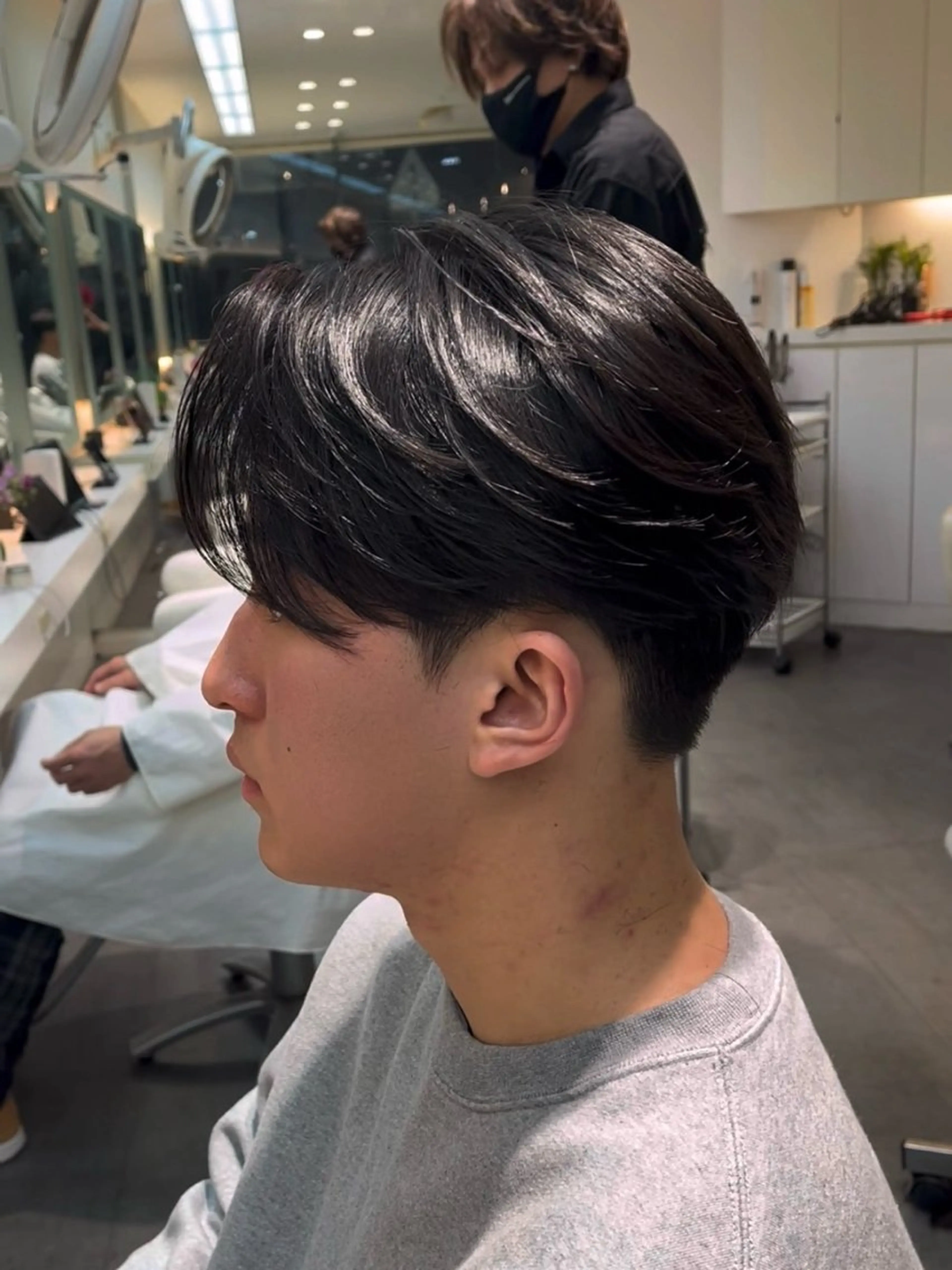 ショート パーマ メンズ 久米 春輝のヘアスタイル