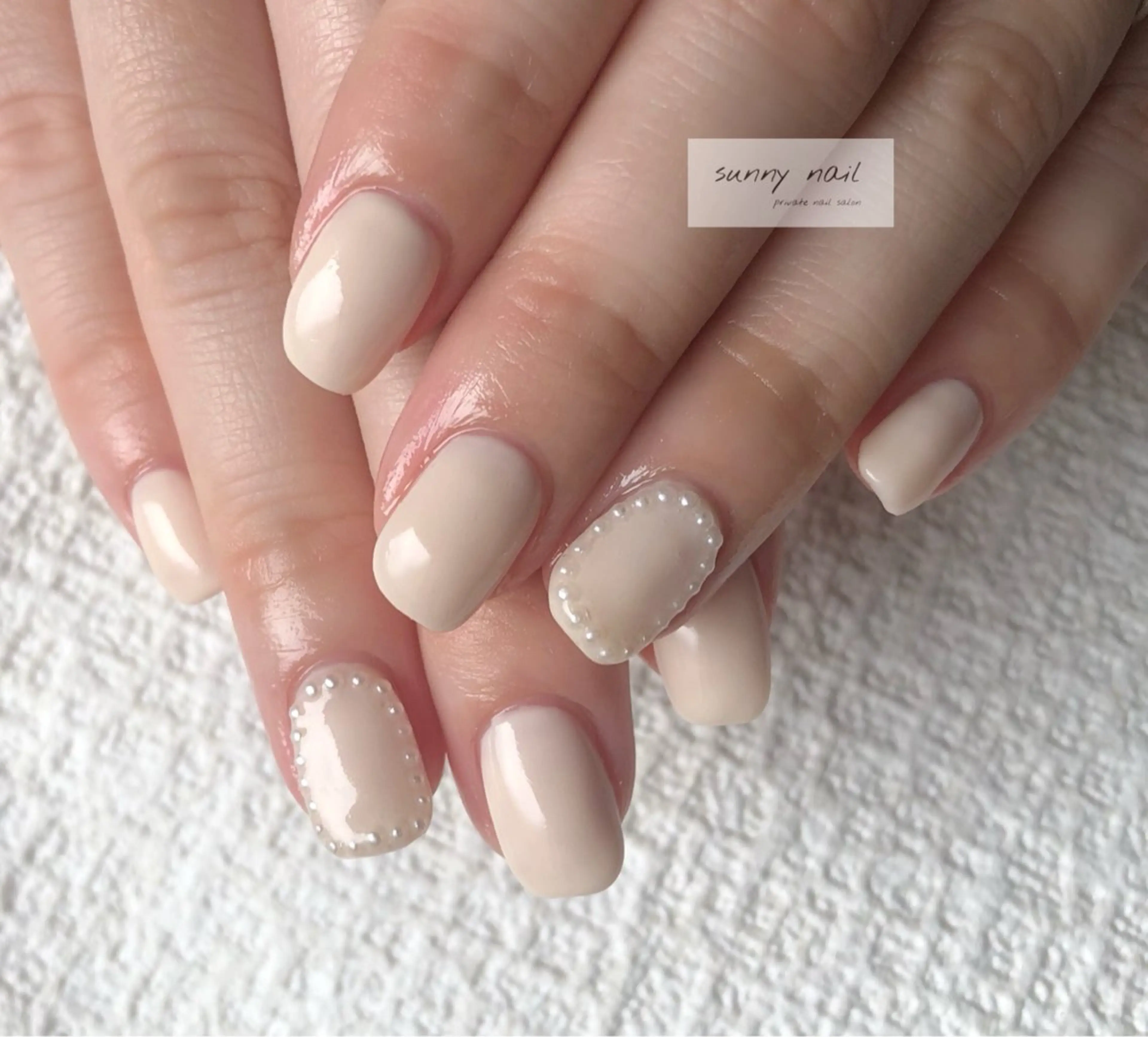 ネイル カジュアル ジェルネイル ニュアンスネイル パラジェル シンプルネイル sunny nailのネイルデザイン