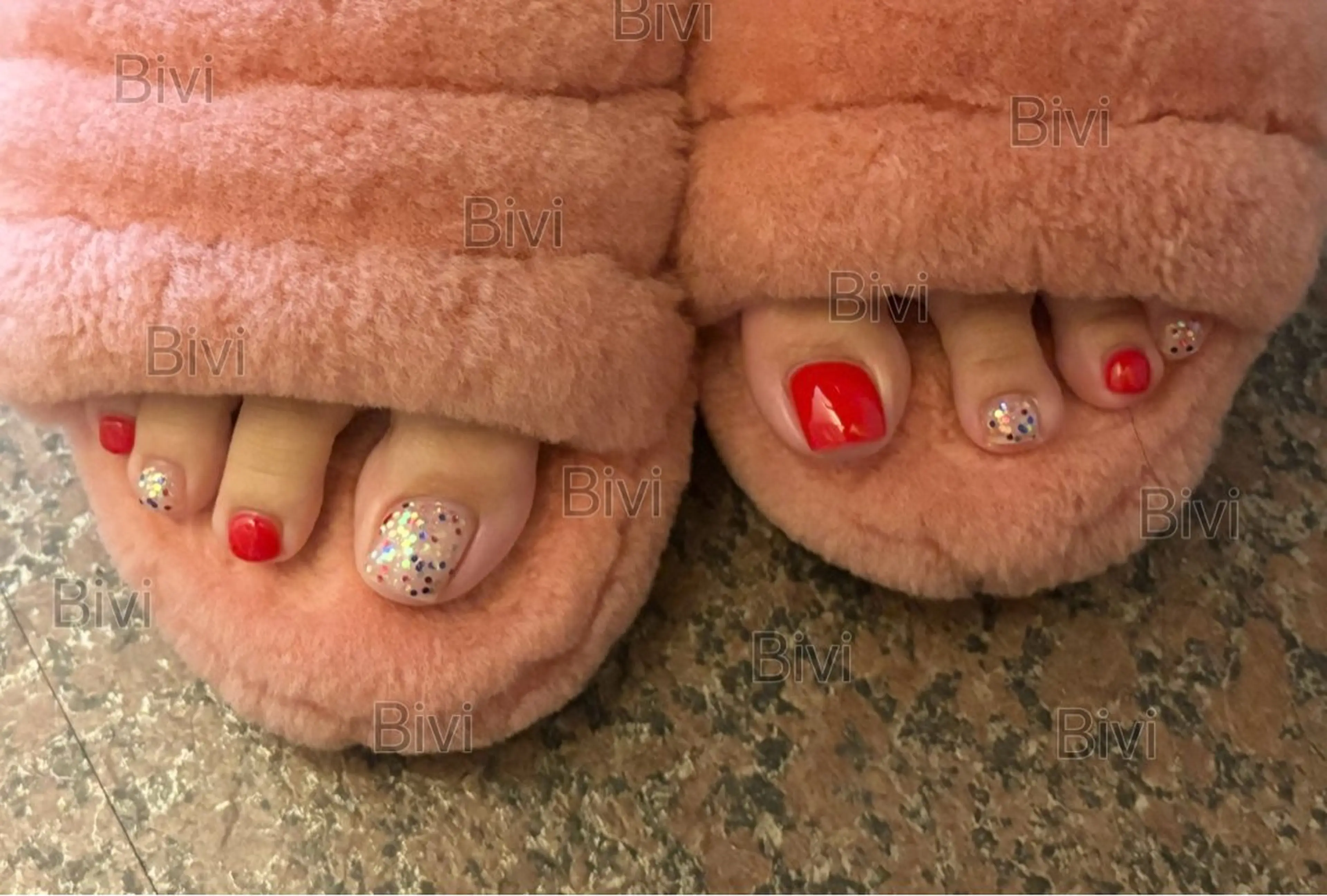 ネイル フットネイル ♡Bivi♡自爪に 優しいネイルサロンのネイルデザイン
