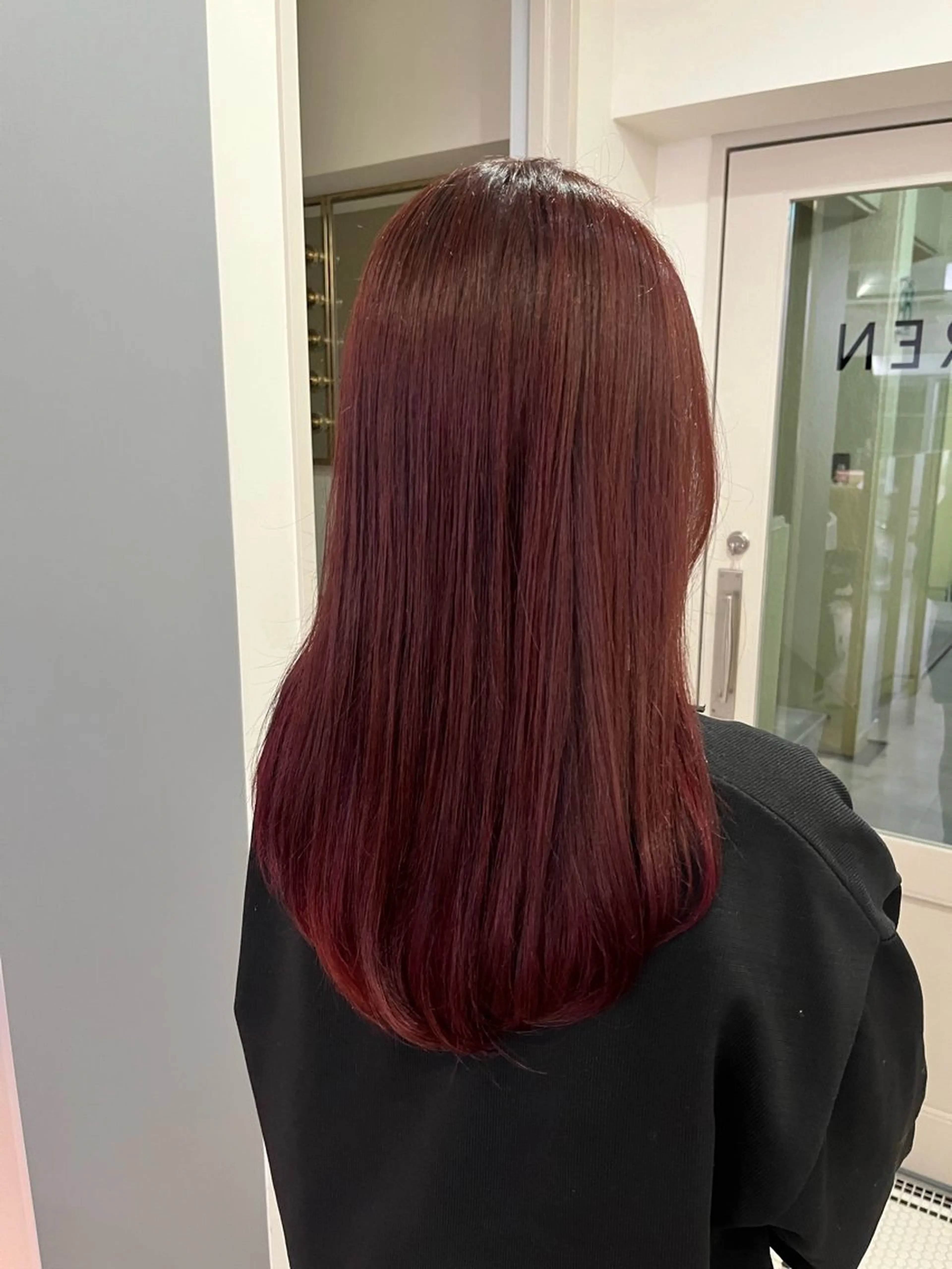 ロング カラー くすみカラー/ パーマ/ろーれんのヘアスタイル