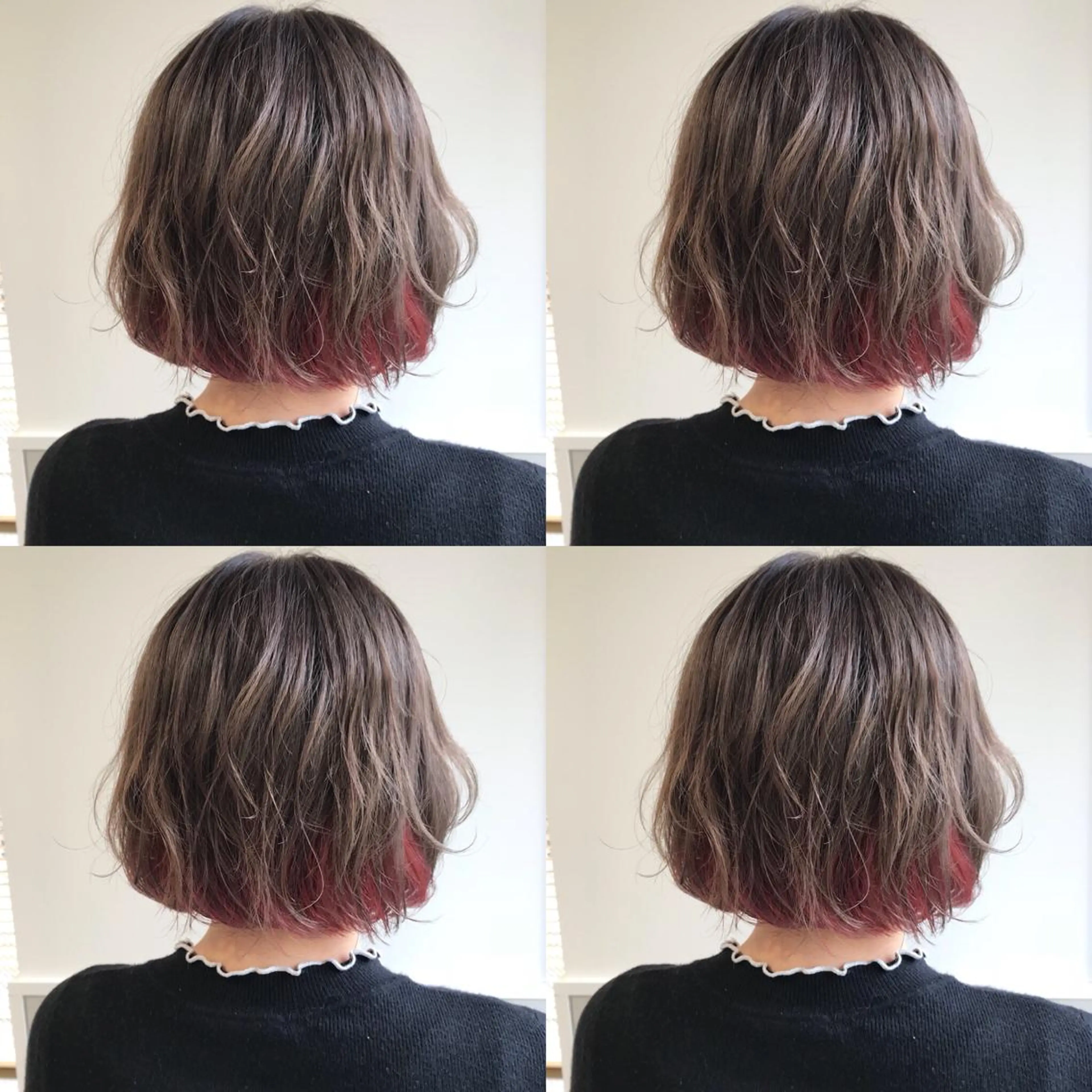 ミディアム カラー SALOWIN所属・小栗 麻衣のヘアスタイル