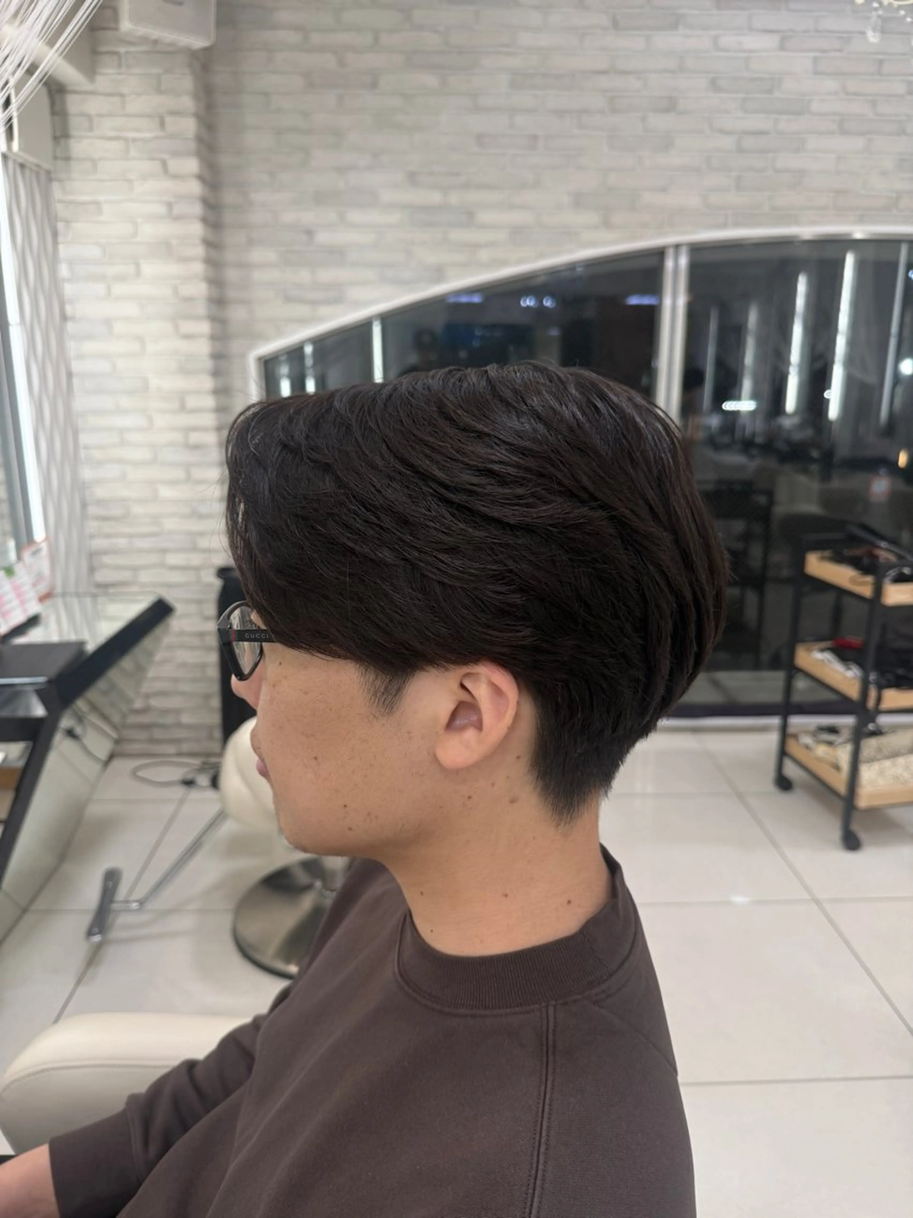 ショート パーマ メンズ カット パーマ 🔥men's特化 🔥三上 拓真のヘアスタイル