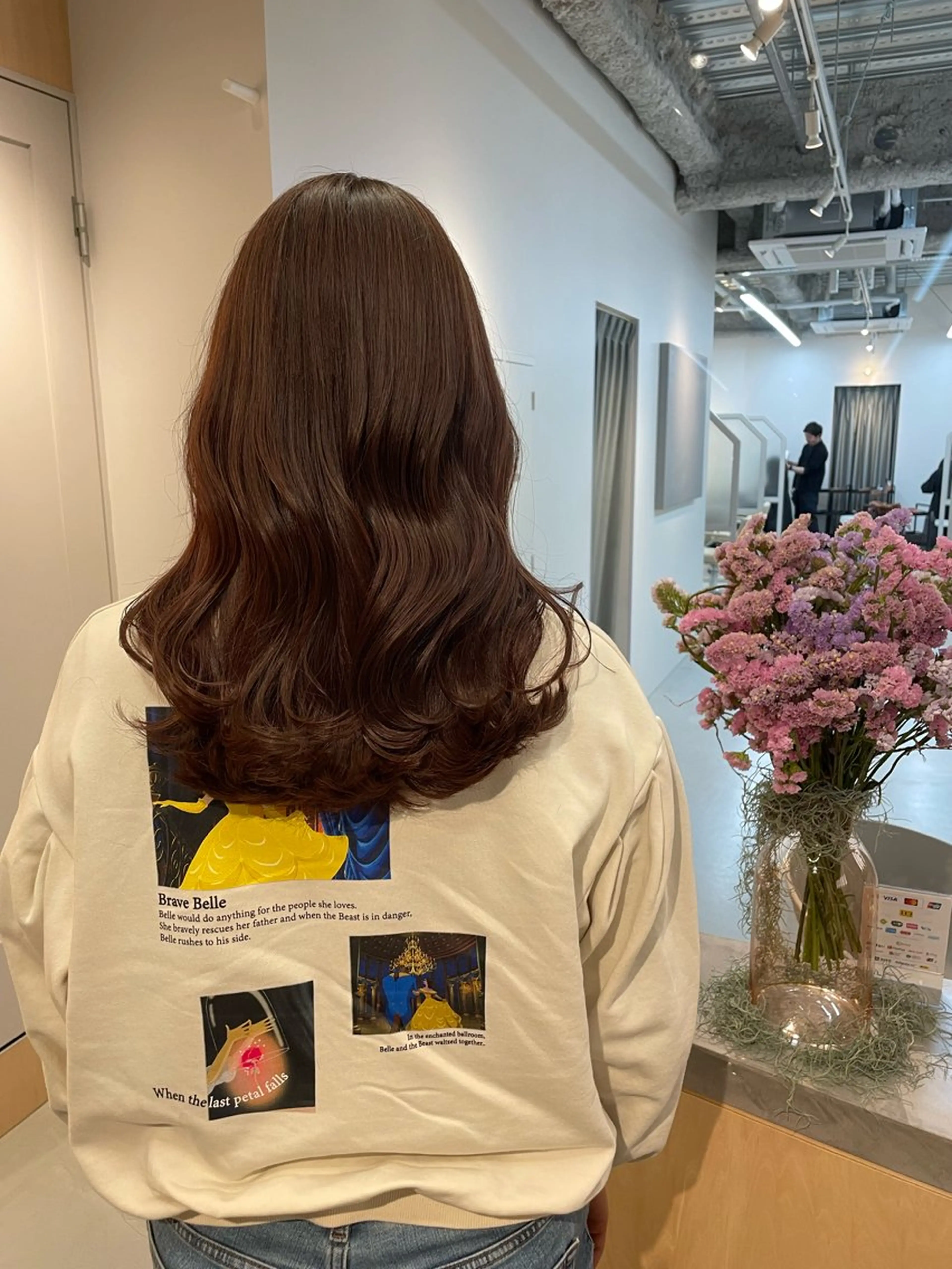 【人気No1♪】質感カット+アディクシーカラー+Aujua４stepトリートメント¥18150⇒¥12650の写真