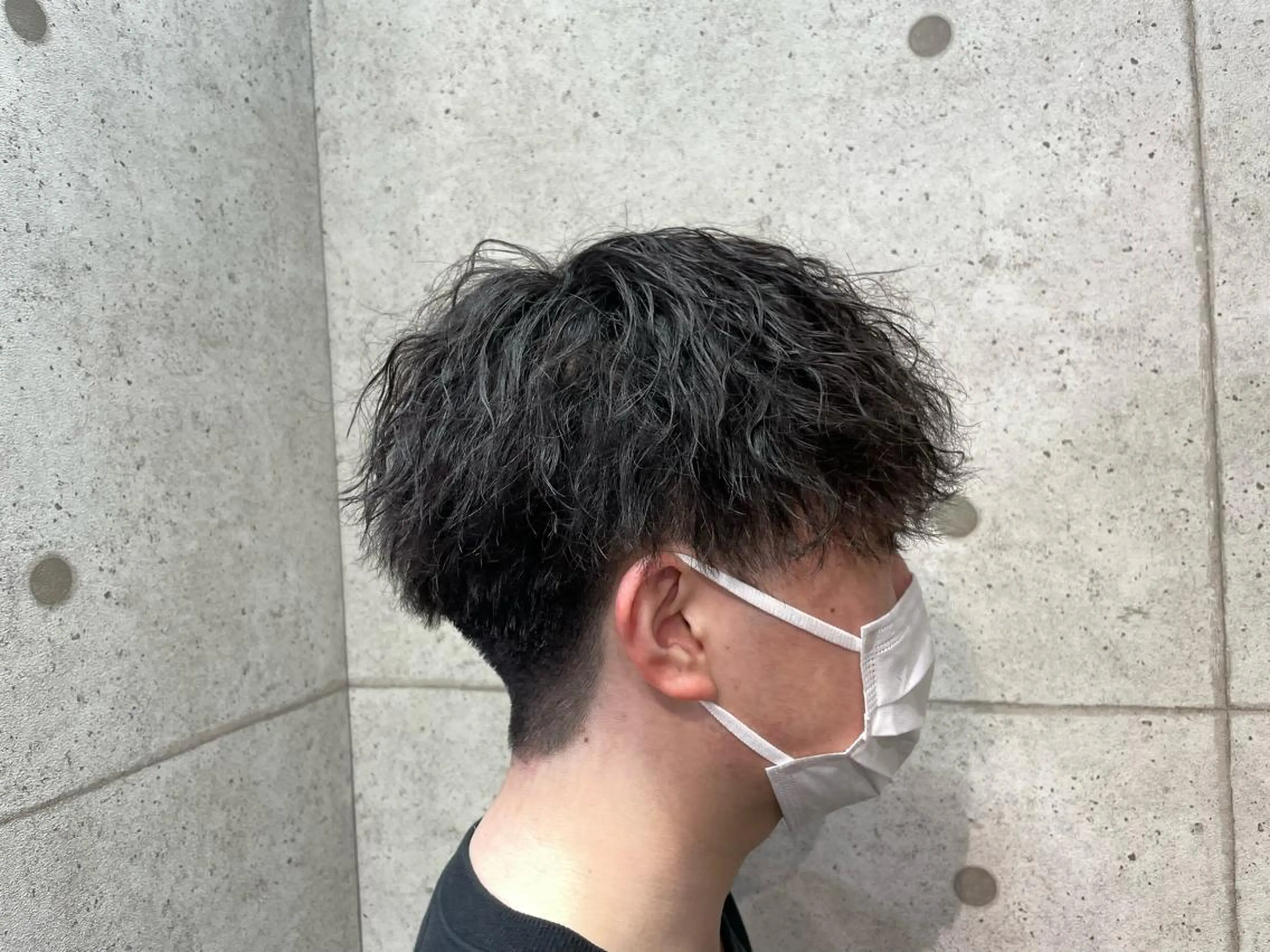 【イメチェン❗️】メンズカット＋ツイストパーマの写真