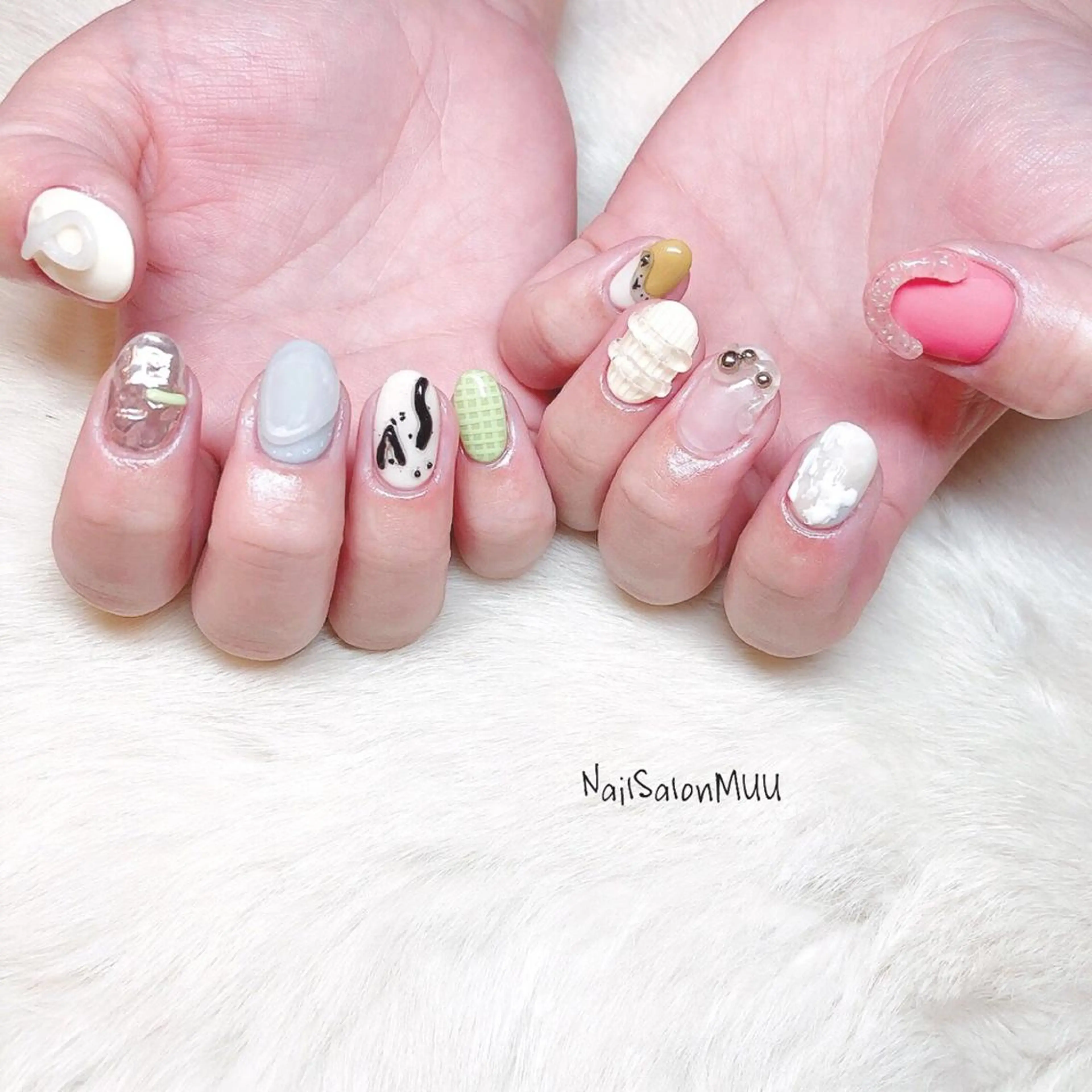 ネイル ハンドネイル 松村 みおのネイルデザイン