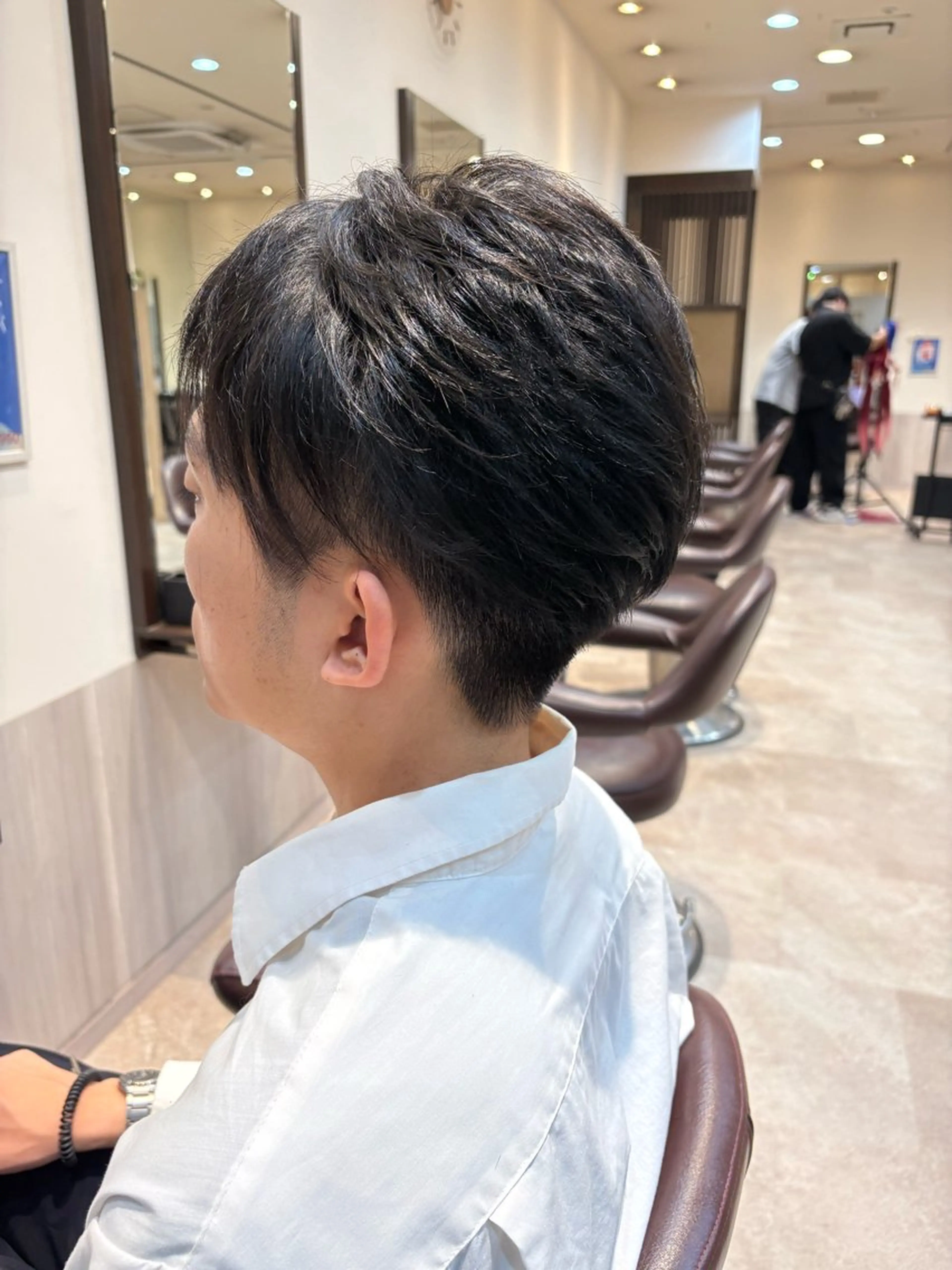 ショート メンズ カット 木村 柊斗のヘアスタイル