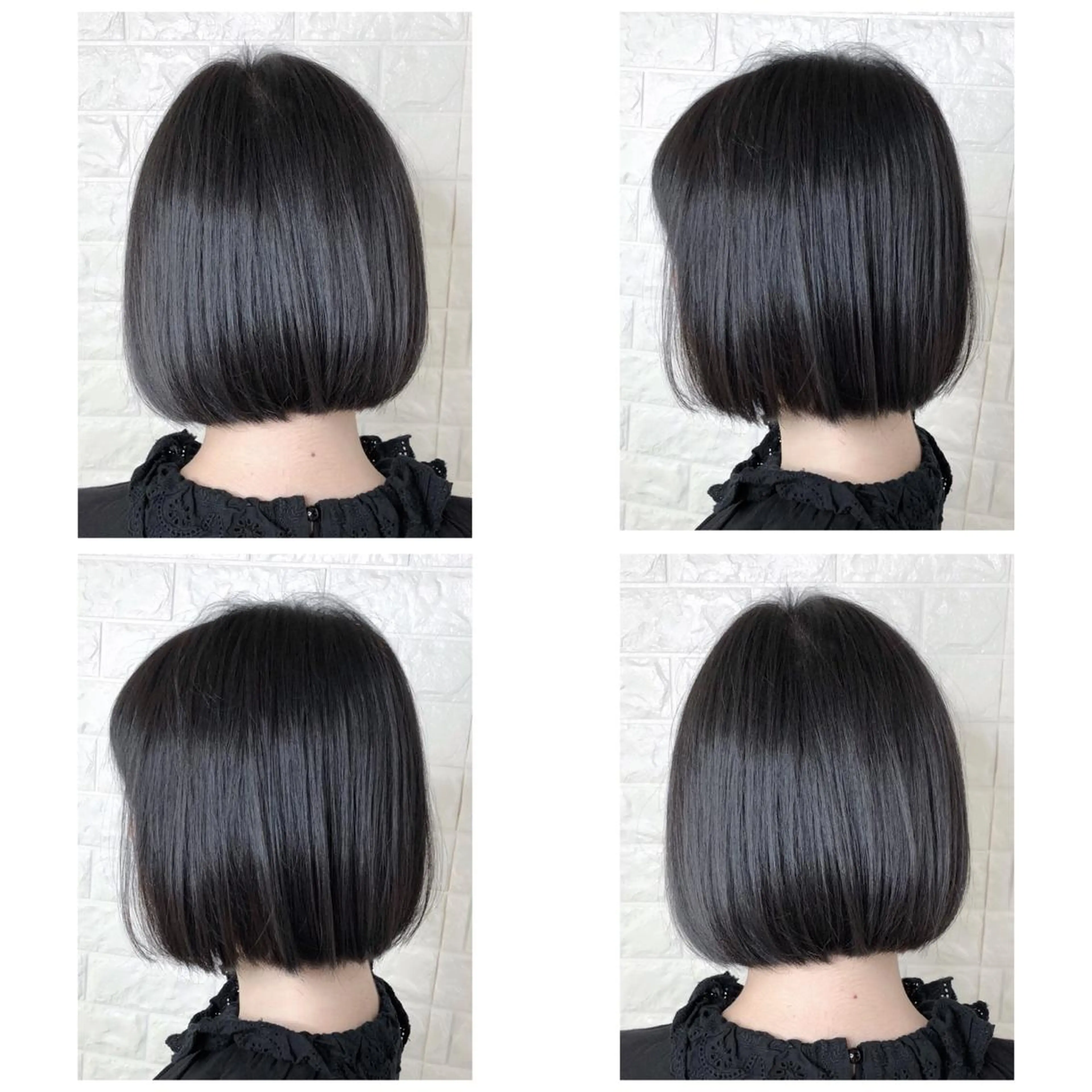 ショート カラー インナーカラー ボブ KIZU 髪質改善 オカルト怪談のヘアスタイル