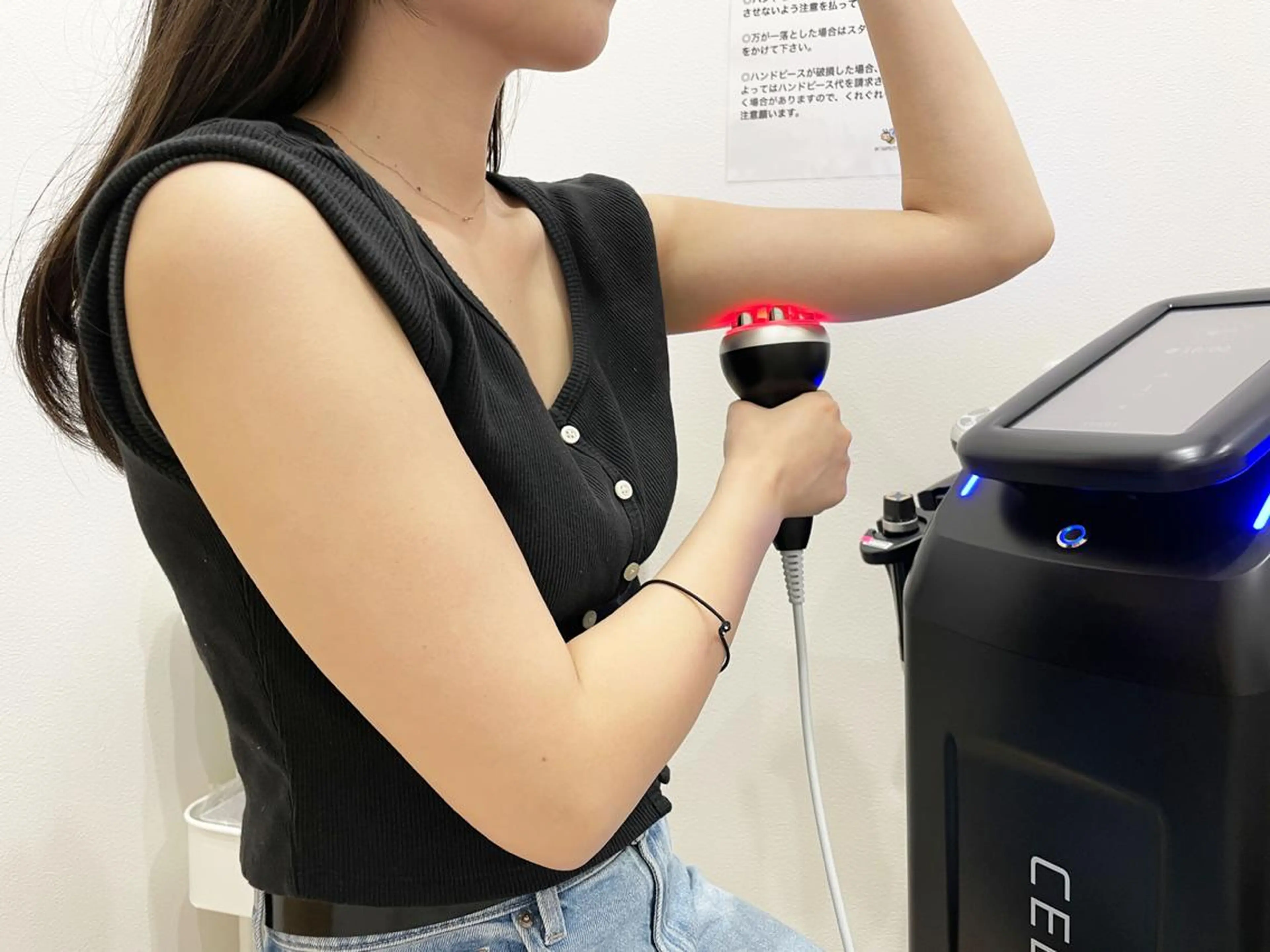 【セルフエステ体験（ボディ）20分】ダイエット！理想のBODYに！本格マシンで燃焼系エステ⭐️脂肪ケアに！の写真