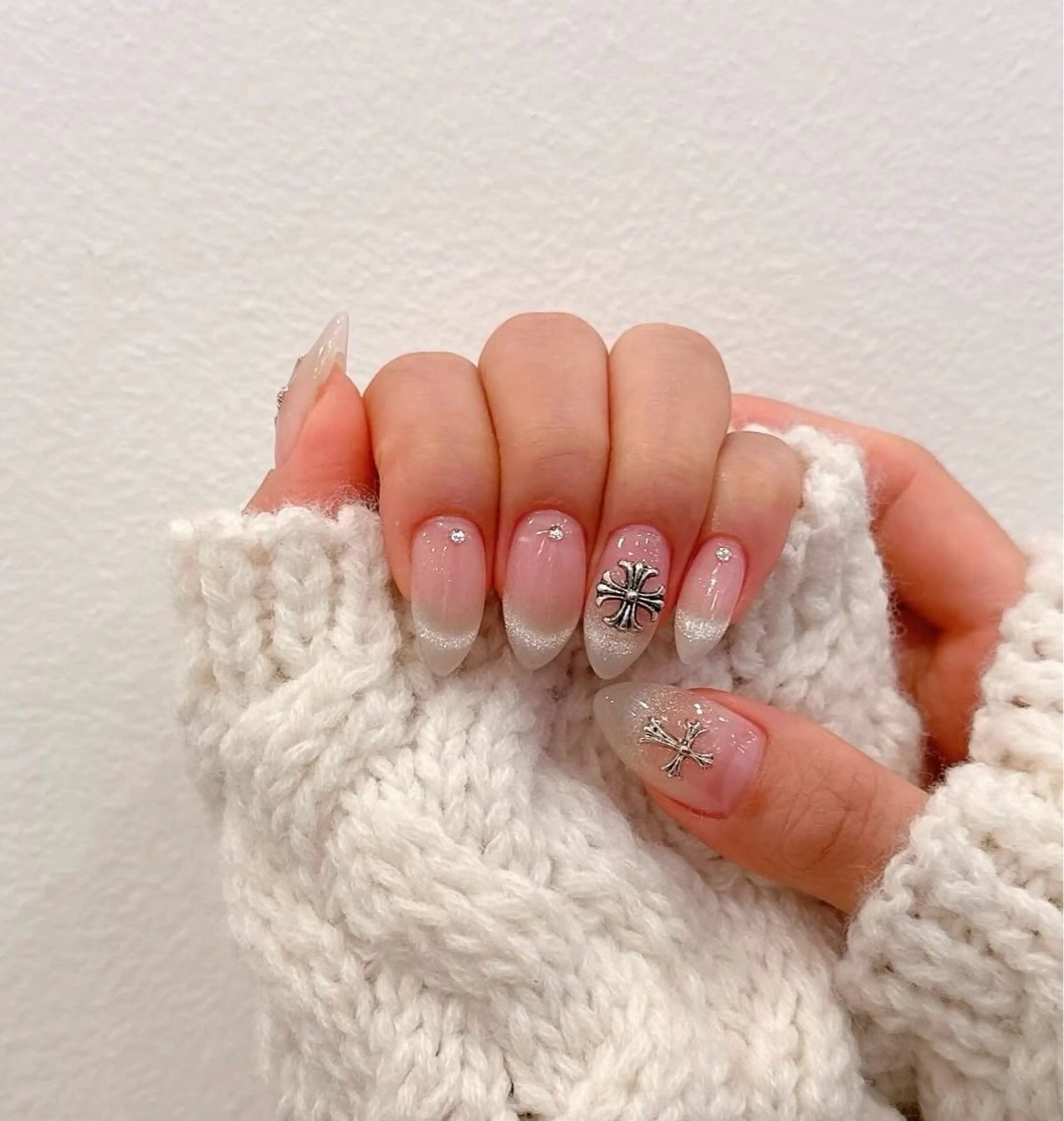 💕ワンホンマグネットフレンチ+パーツ2個💕の写真