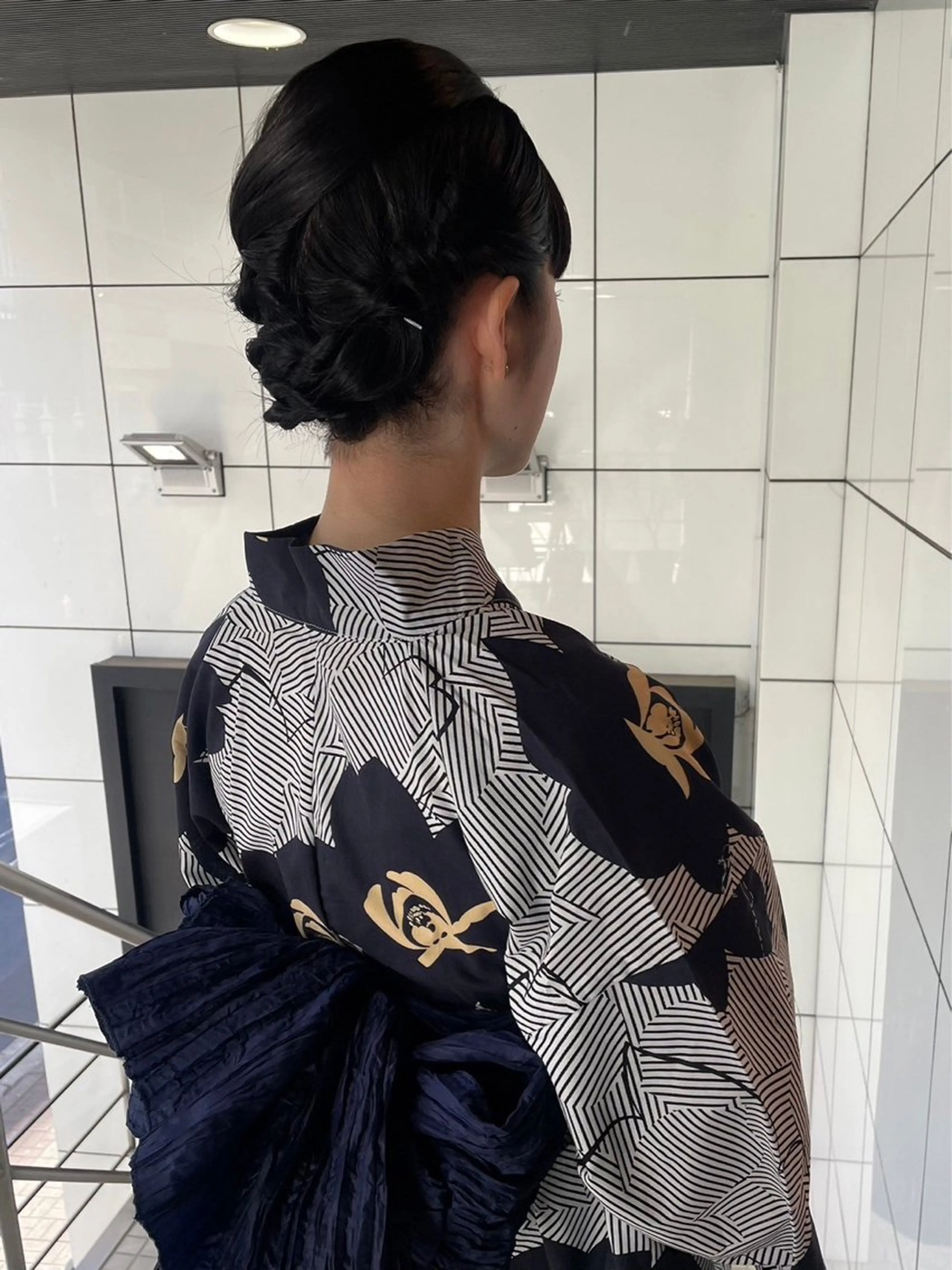 ヘアアレンジ 💖デザインカラー/ タダ ハナカ💖のヘアスタイル