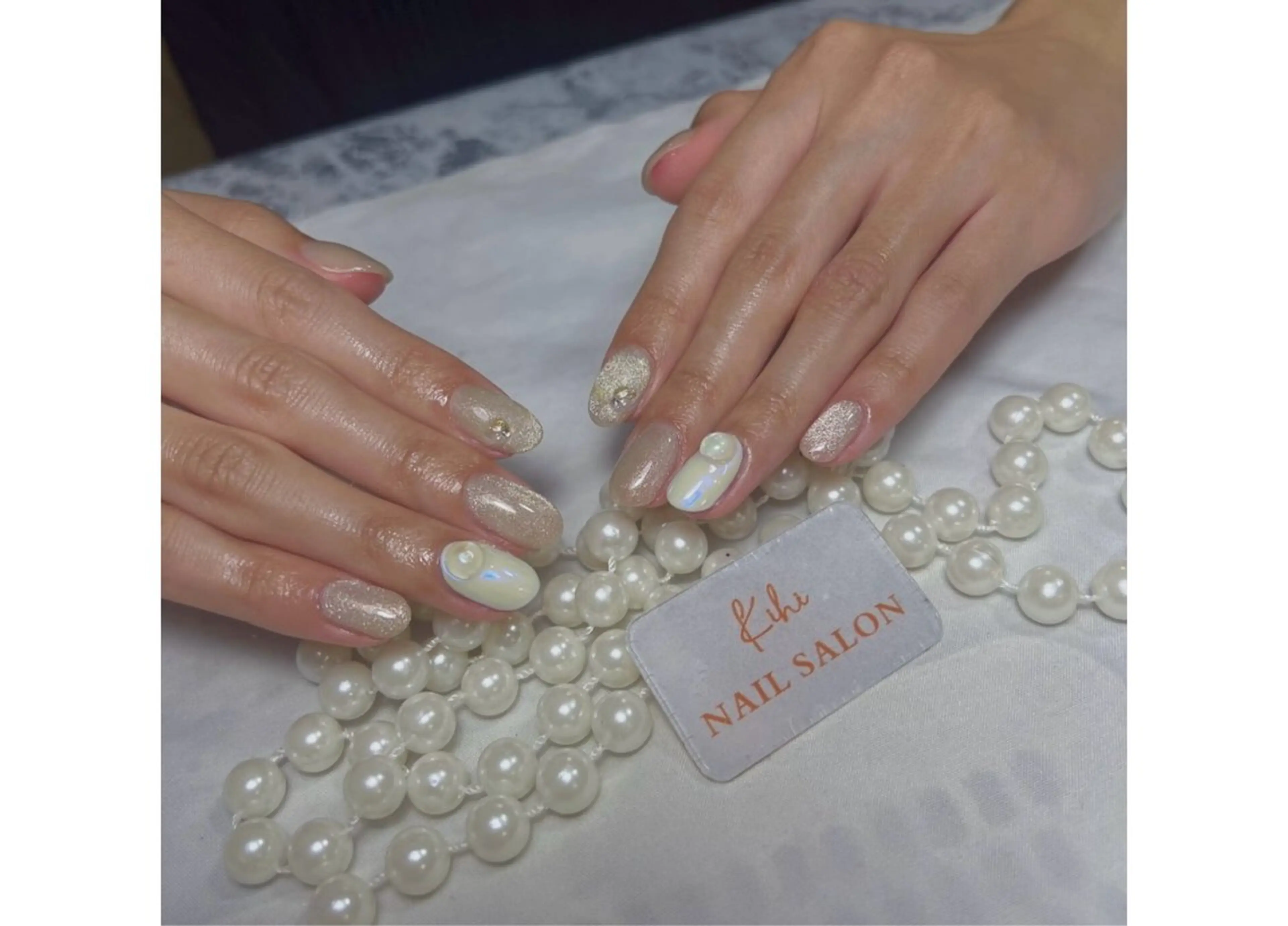 ネイル アートネイル フレンチネイル ジェルネイル グラデーション 韓国ネイル 村中 ハナのネイルデザイン