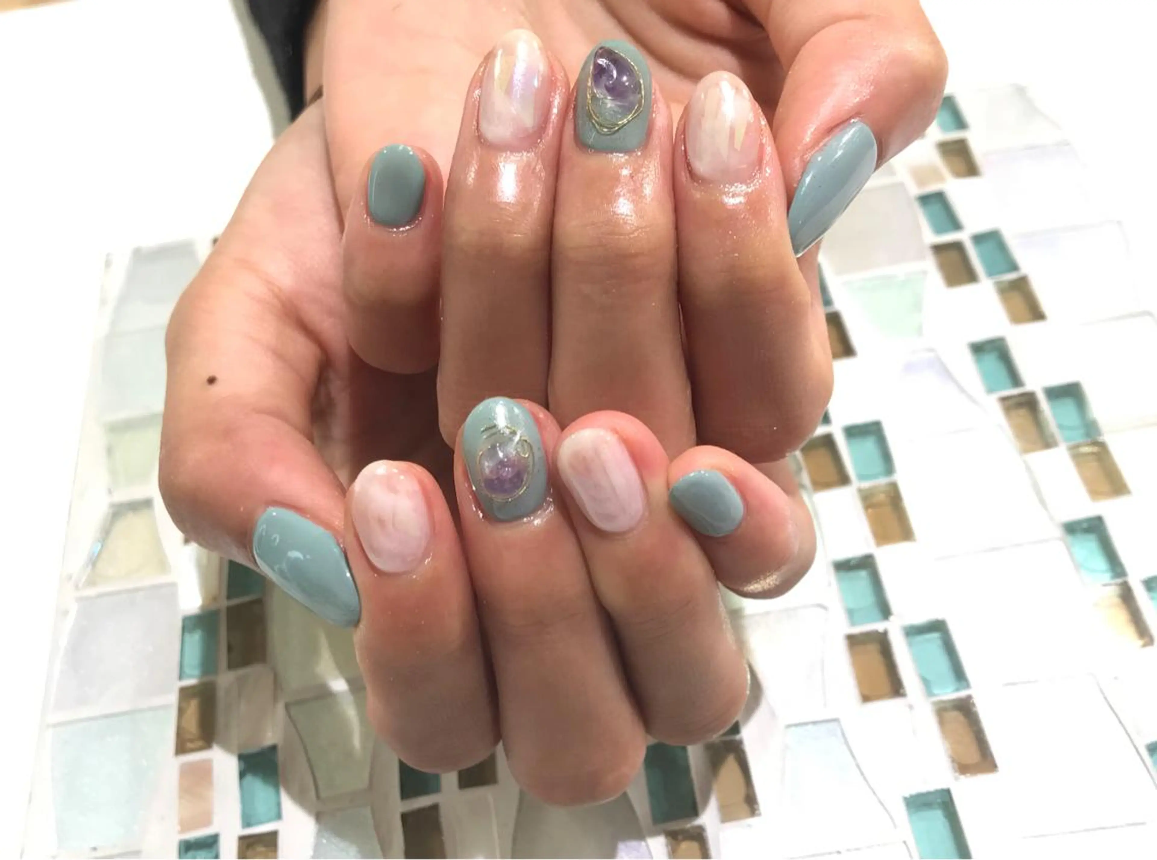 ネイル 舞田 苑香のネイルデザイン