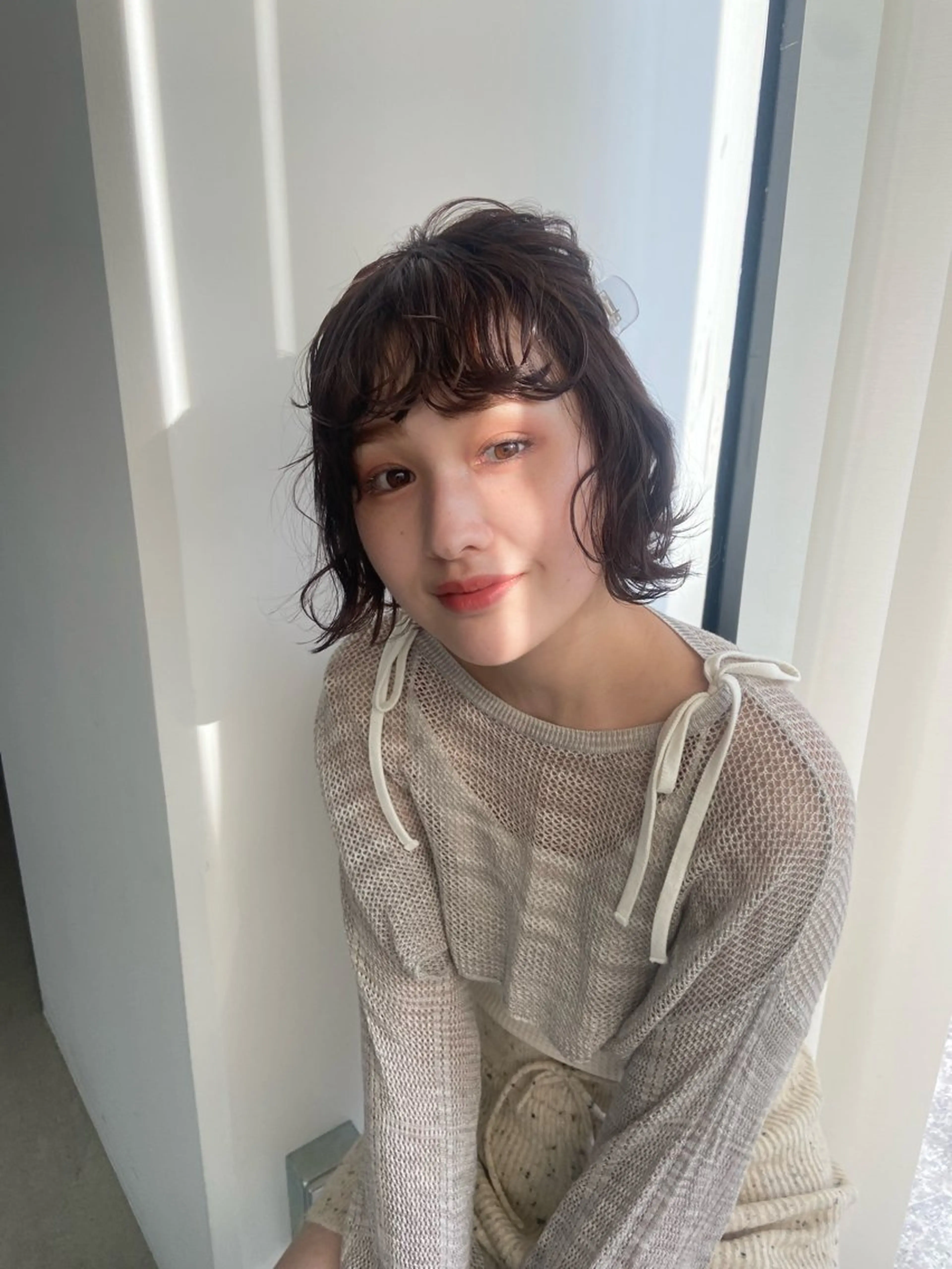 ショート ヘアアレンジ 藤原 あかりのヘアスタイル