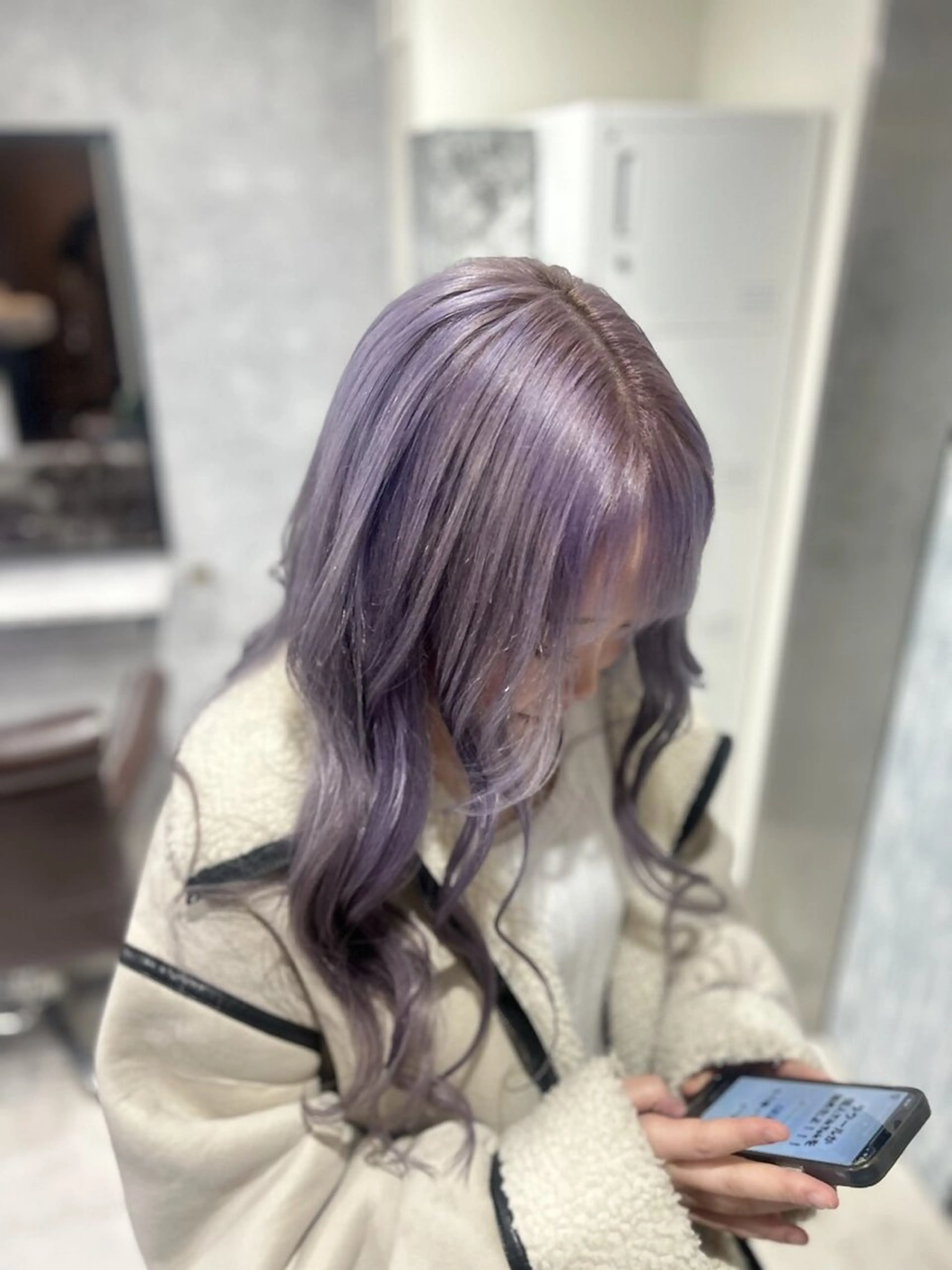 ミディアム カラー カット ヘアカラー トリートメント 池袋/カラー特化🎨 ロング料金なし🩵のヘアスタイル