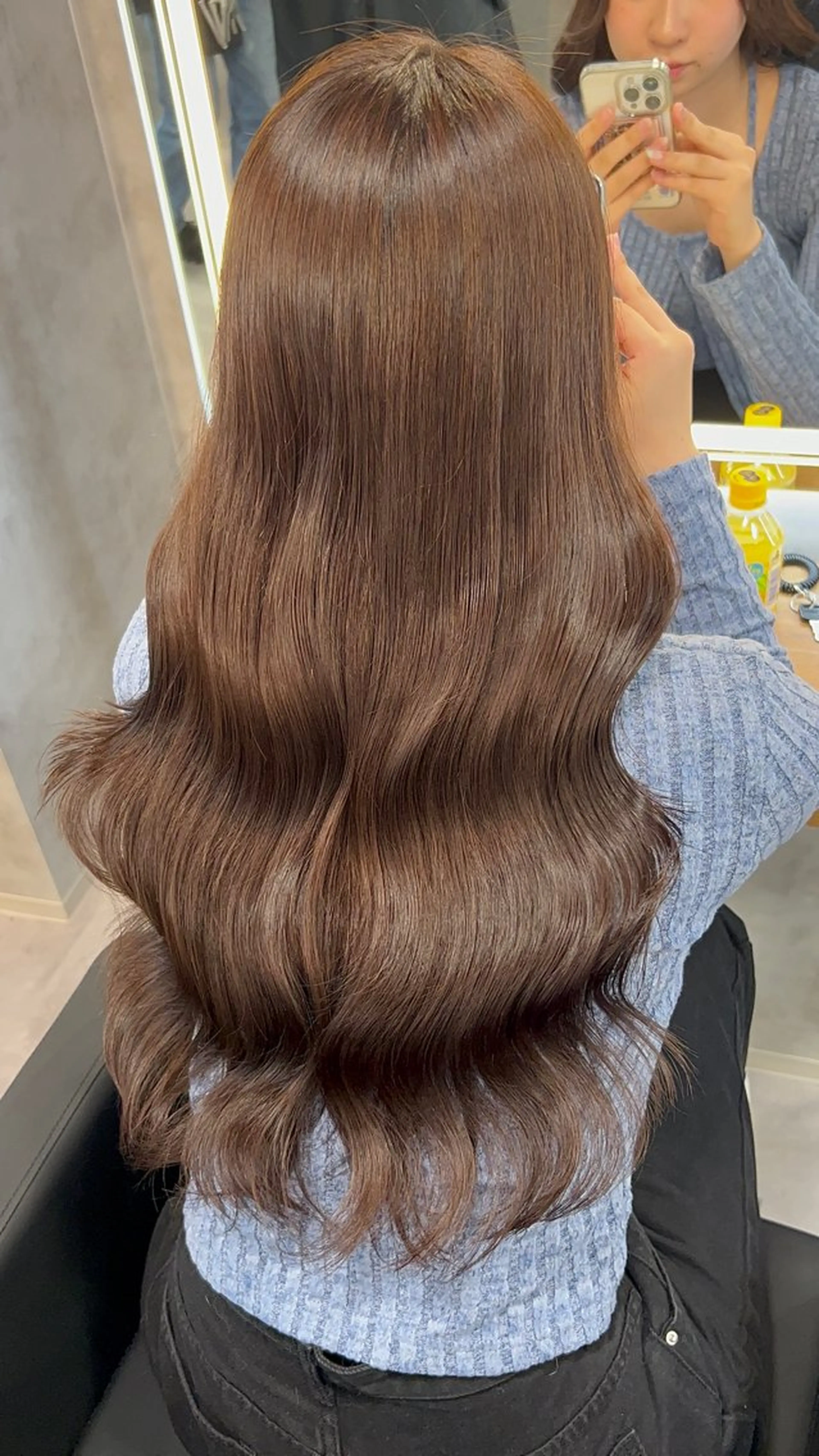 カラー ベージュカラー ブリーチ 韓国風カラー ミルクティーベージュ ブリーチなしカラー ヘアカラー ブリーチなしの達人 🇰🇷KAITOのヘアスタイル