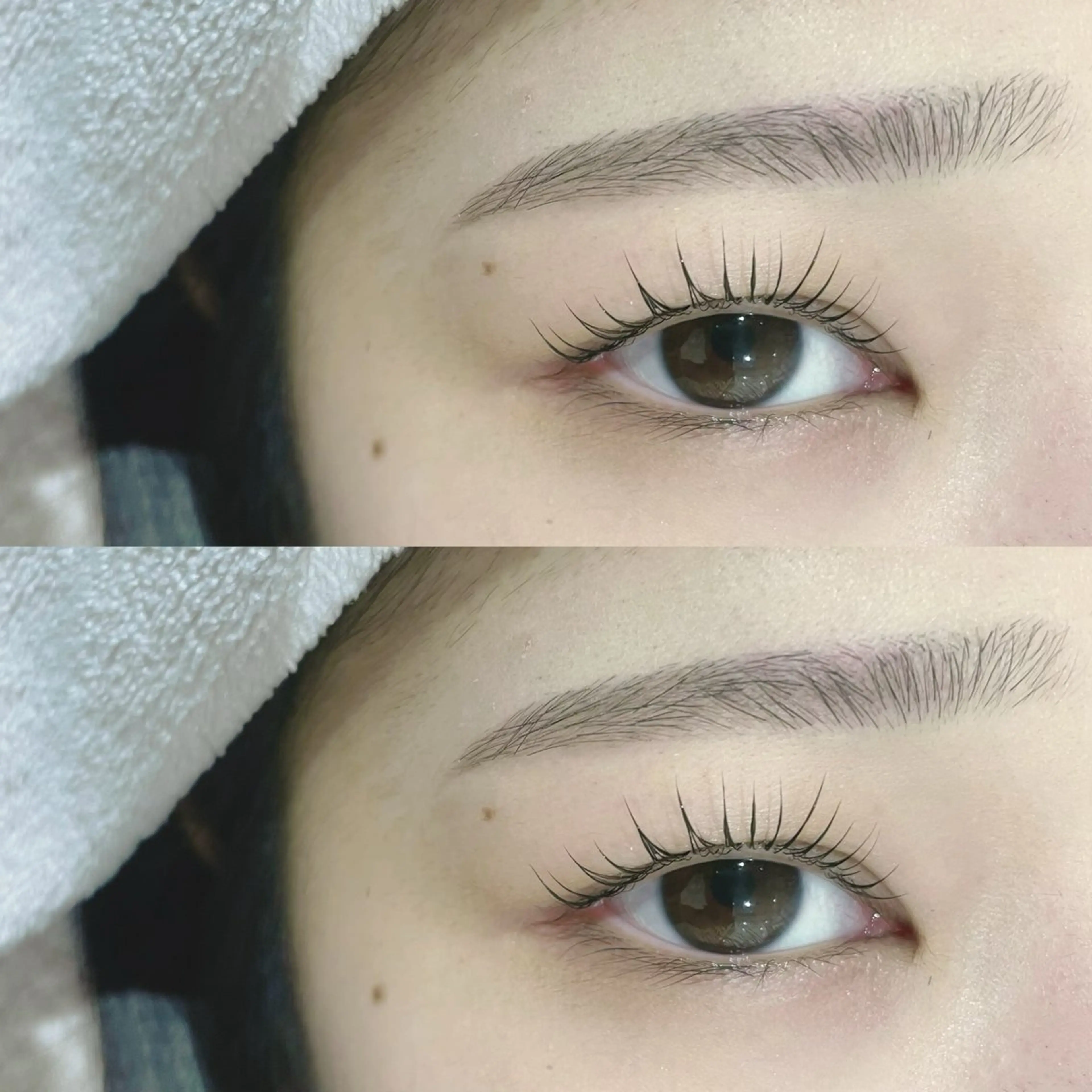 まつ毛パーマ＋アイブロウスタイリングの写真