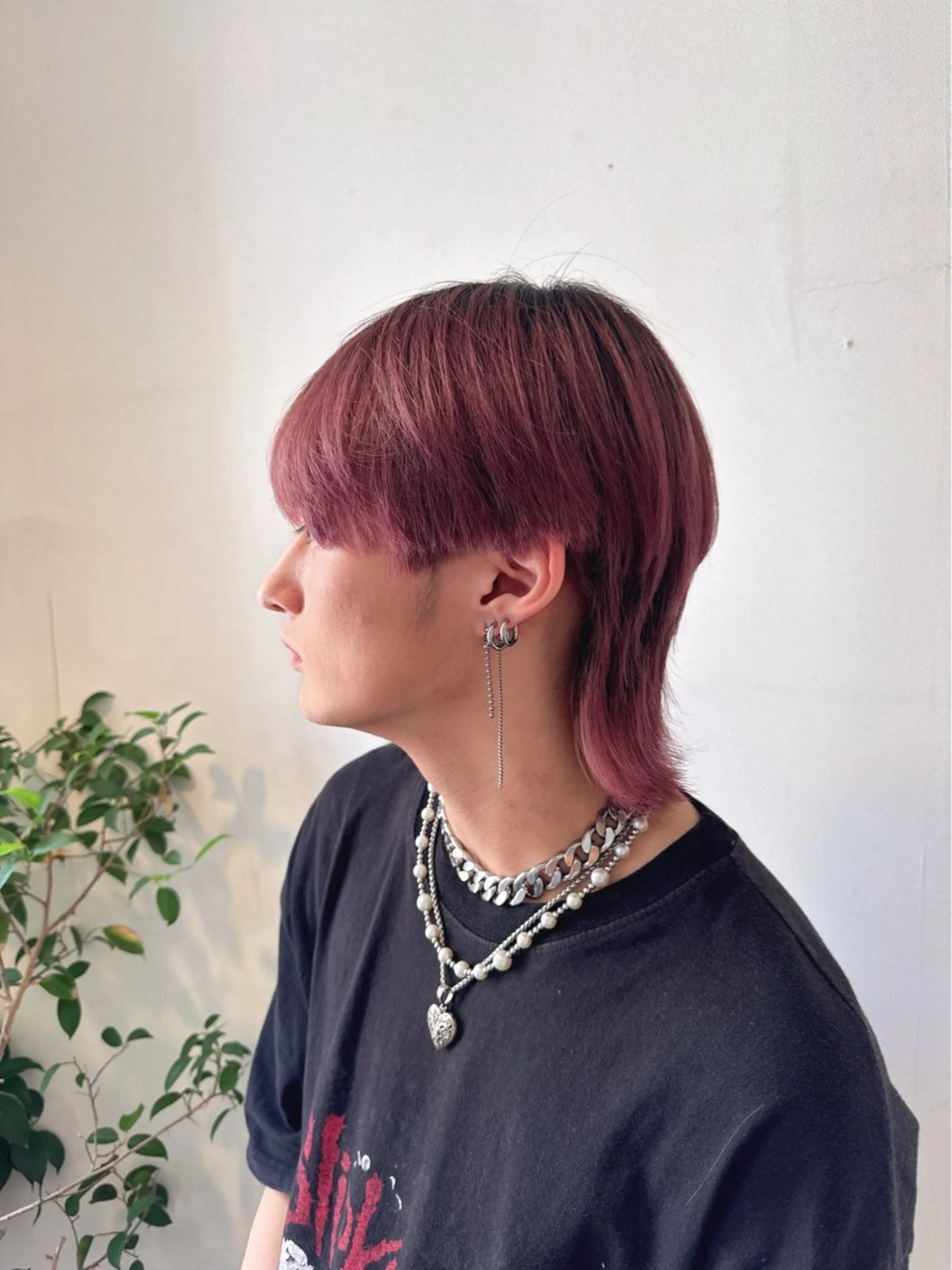 メンズ カット メンズ特化 センターパート特化のヘアスタイル