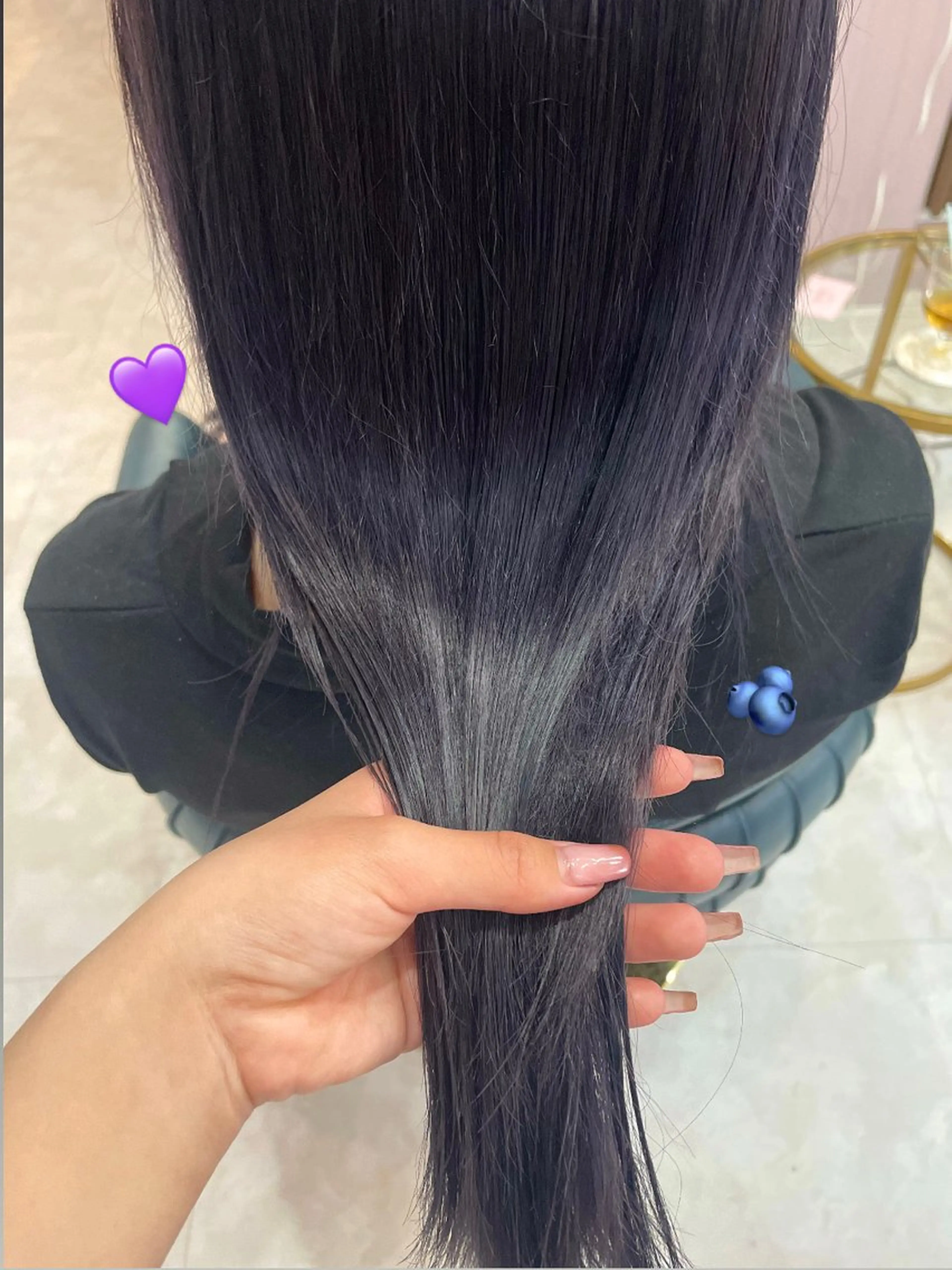 ロング カラー che'rie所属・che'rie shizukiのヘアスタイル