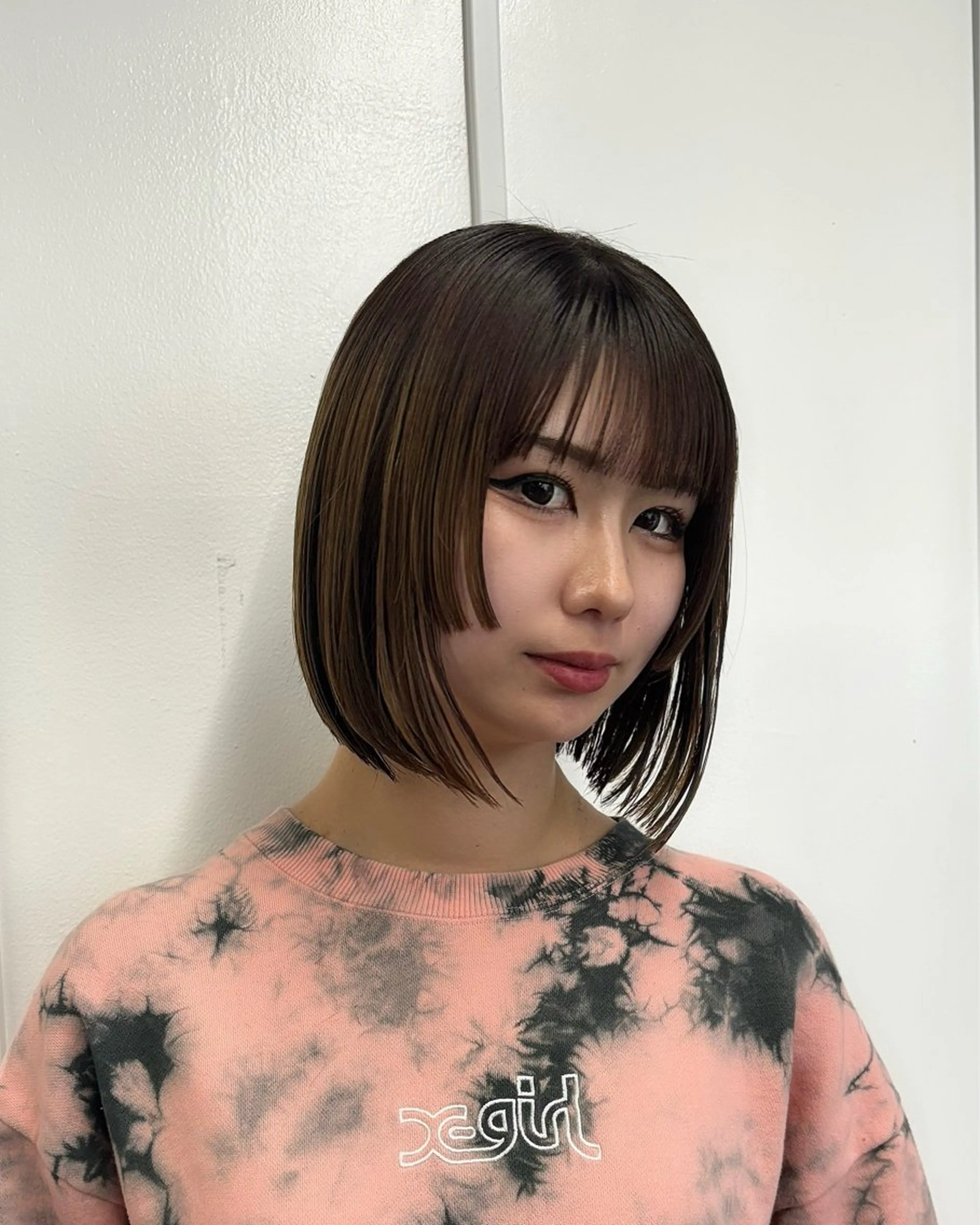 🍎カット➕韓国🇰🇷フルカラー➕TOKIOトリートメント🐈  条件【カットのイメージ写真送信お願い致します。】の写真