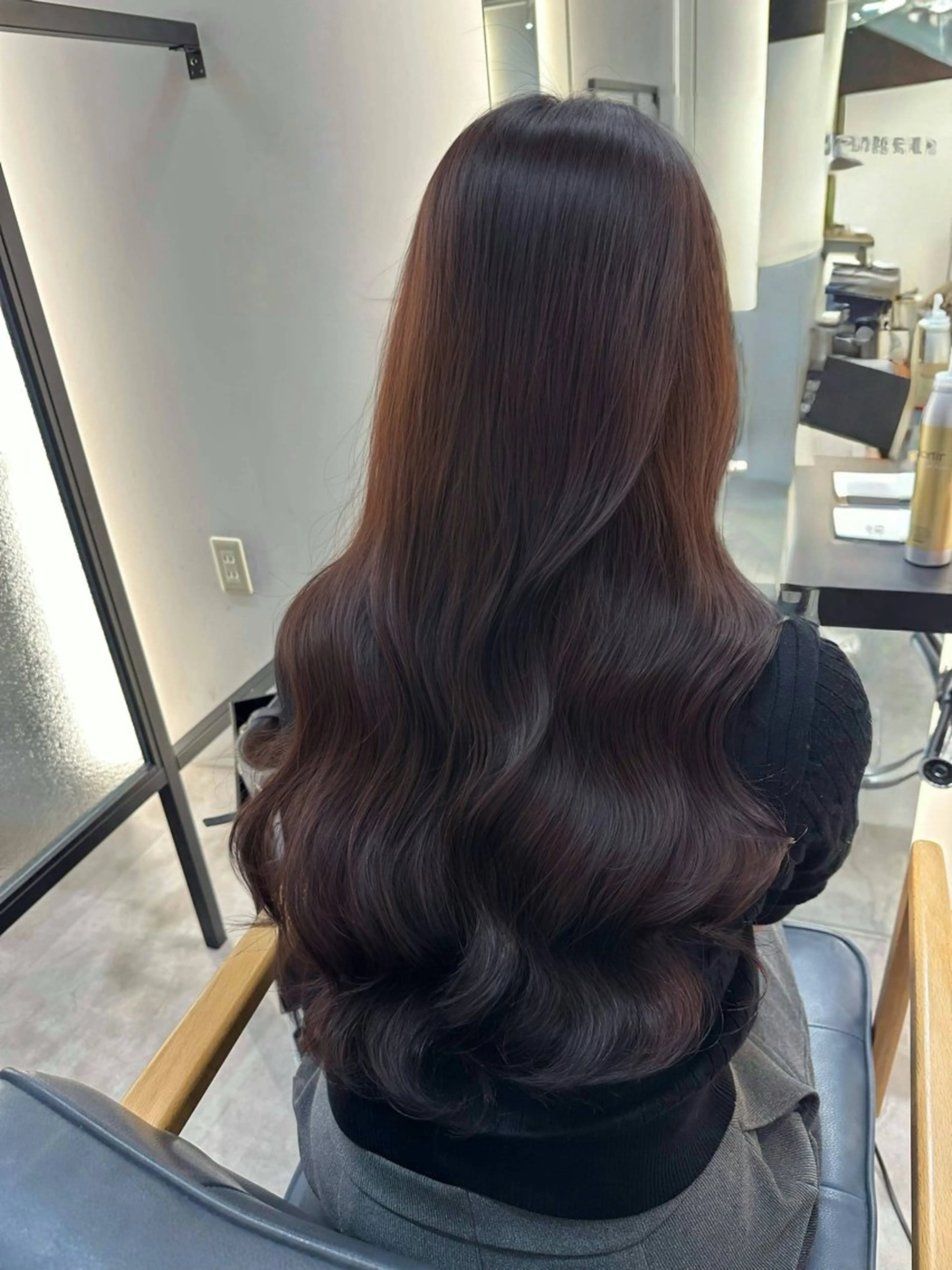 ロング 韓国風パーマ/ 韓国ヘア/大森千寛のヘアスタイル