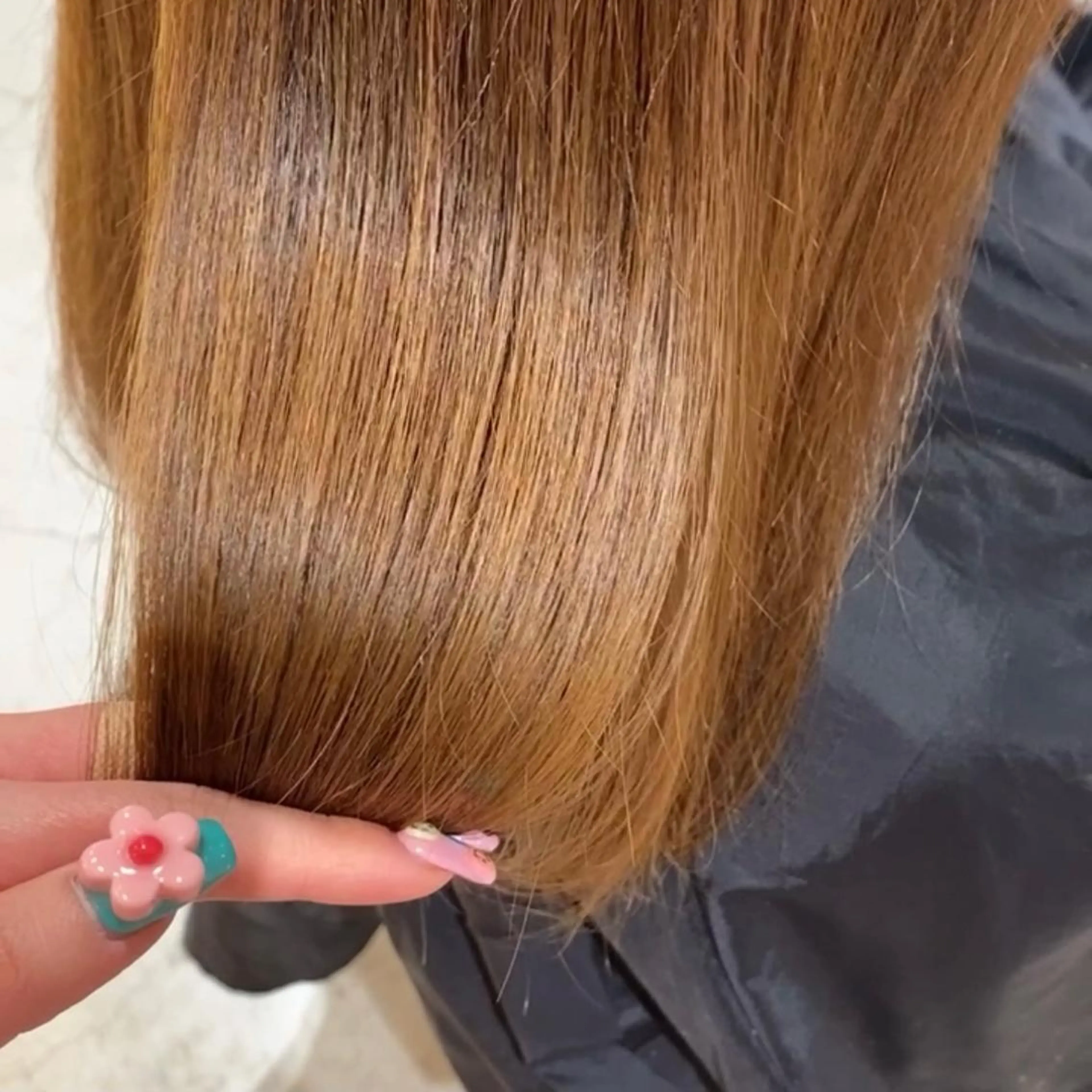 ロング パーマ カット エクステ MOE🐈‍⬛🎀 エクステ/ワンホンのヘアスタイル