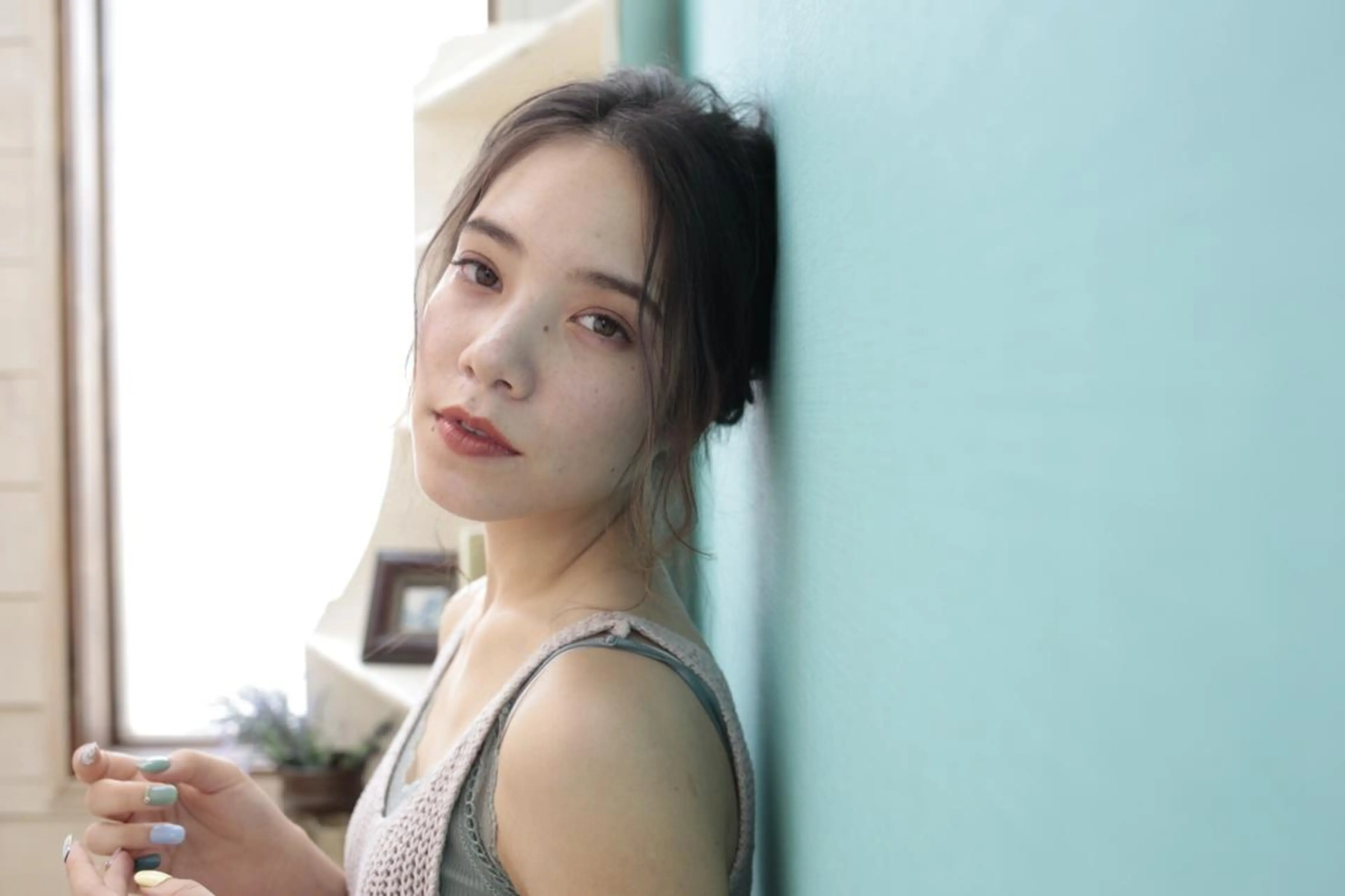 セミロング 松島 涼花のヘアスタイル