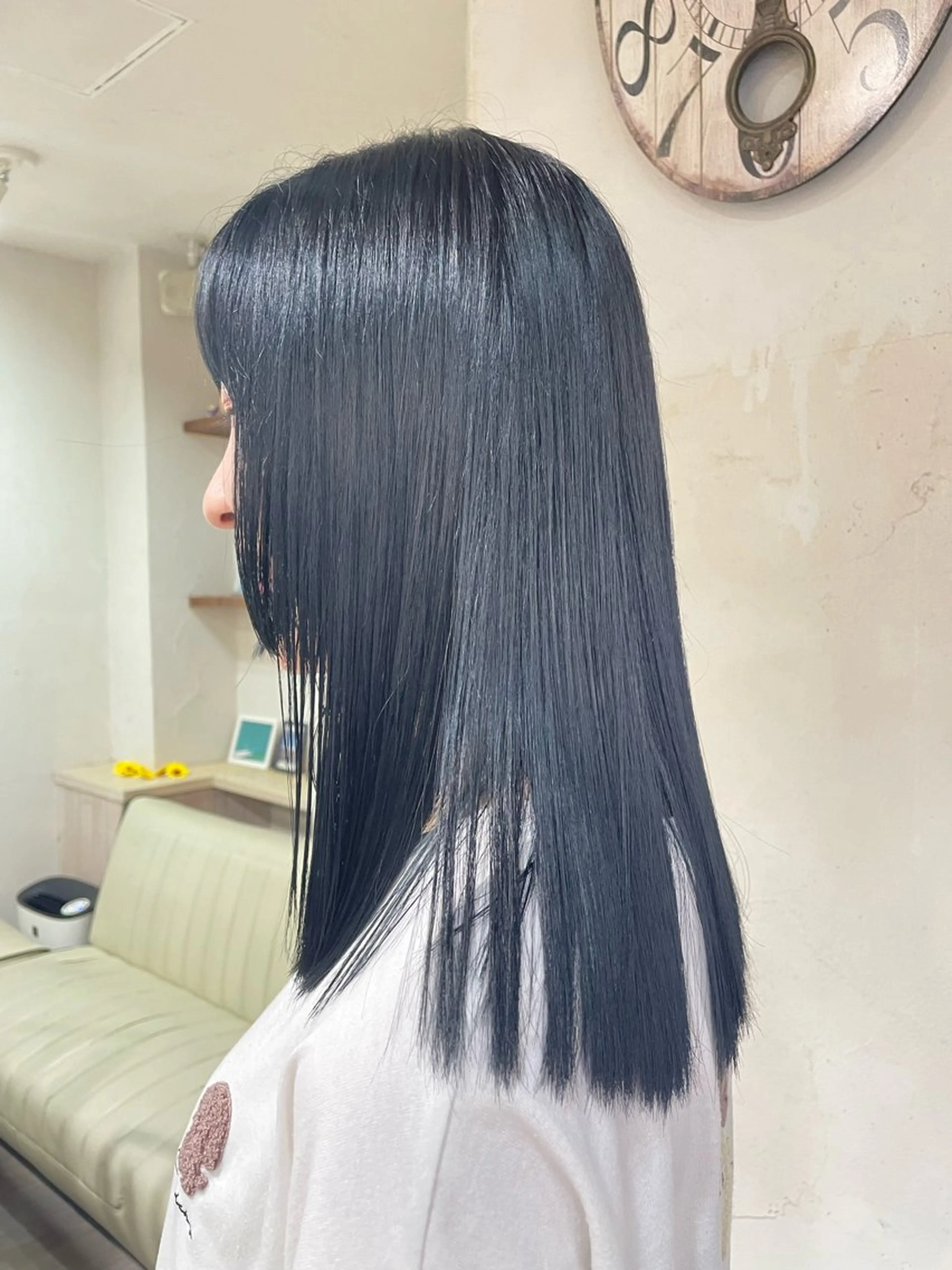 ミディアム カラー カット パーマ HAIR CALM 鹿島田店所属・✄‬齋藤 なな✄のヘアスタイル