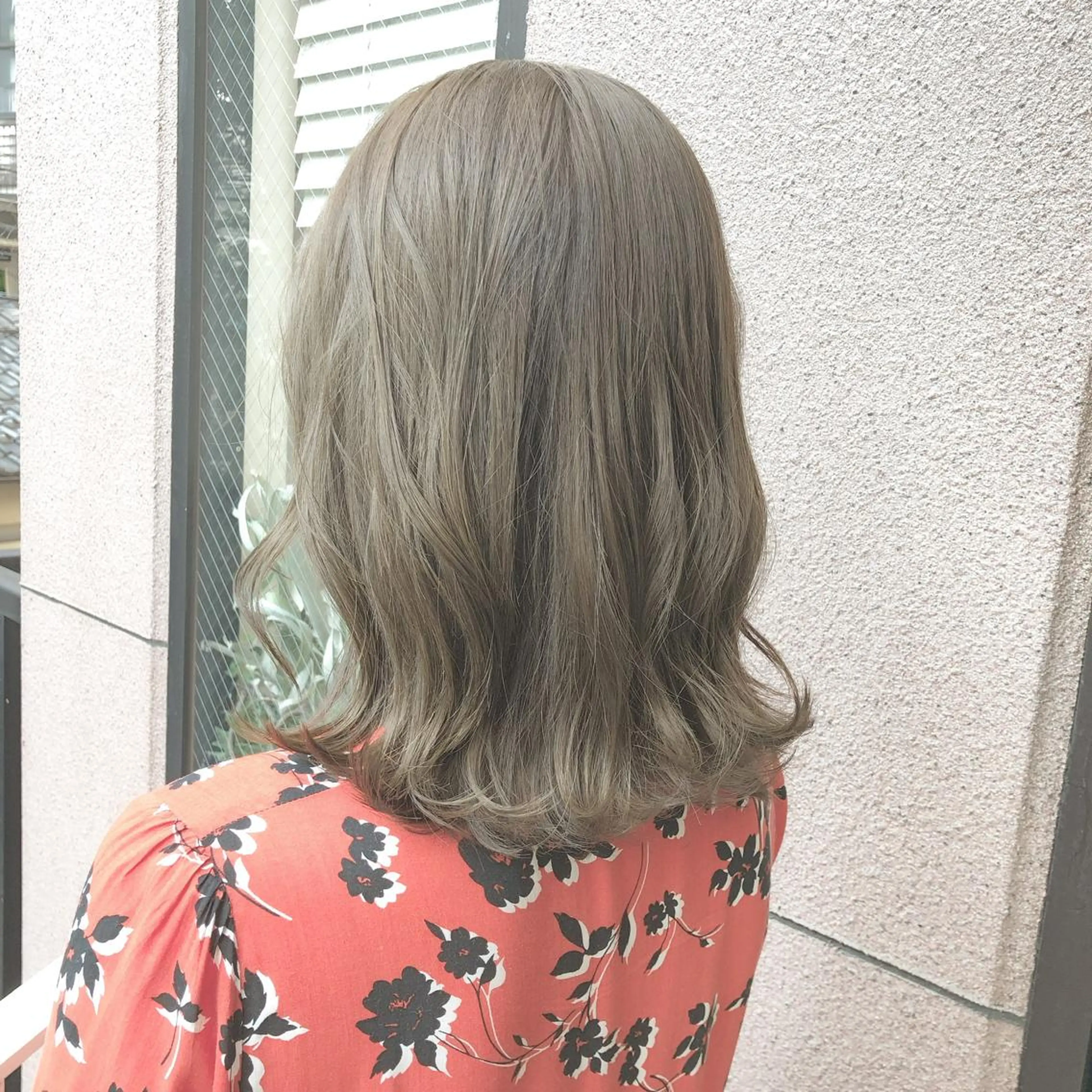 ミディアム カラー 縮毛矯正⭐️ TAKAHIROのヘアスタイル