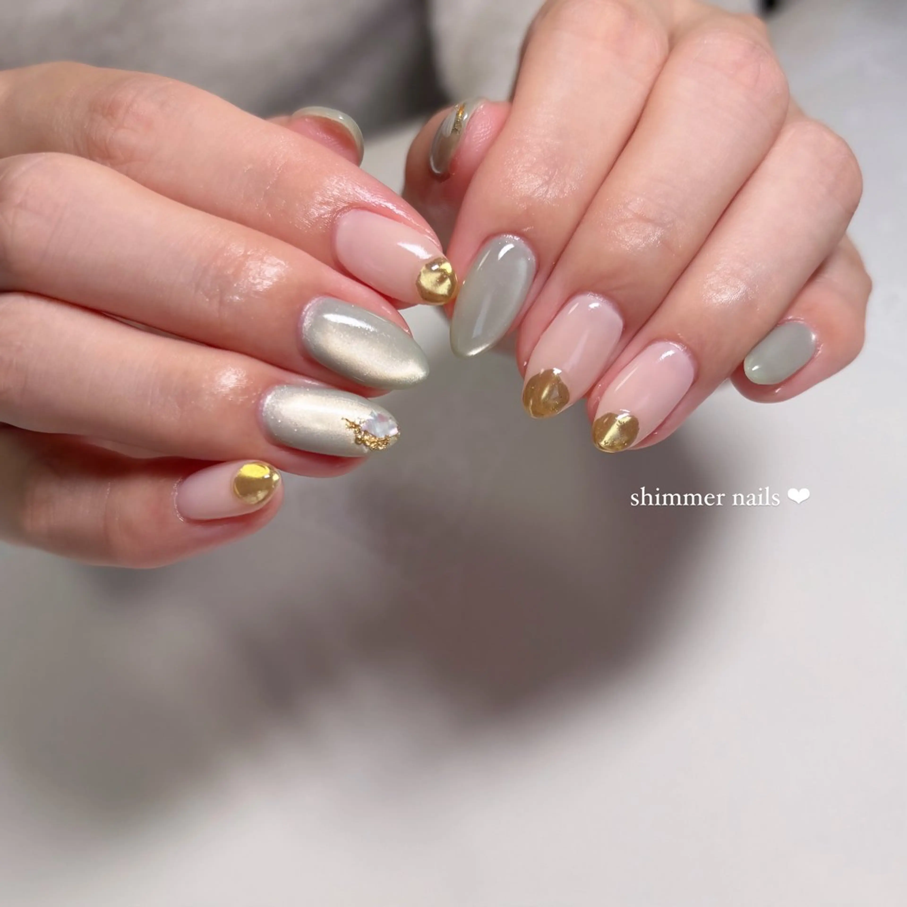 ネイル shimmer nailsのネイルデザイン