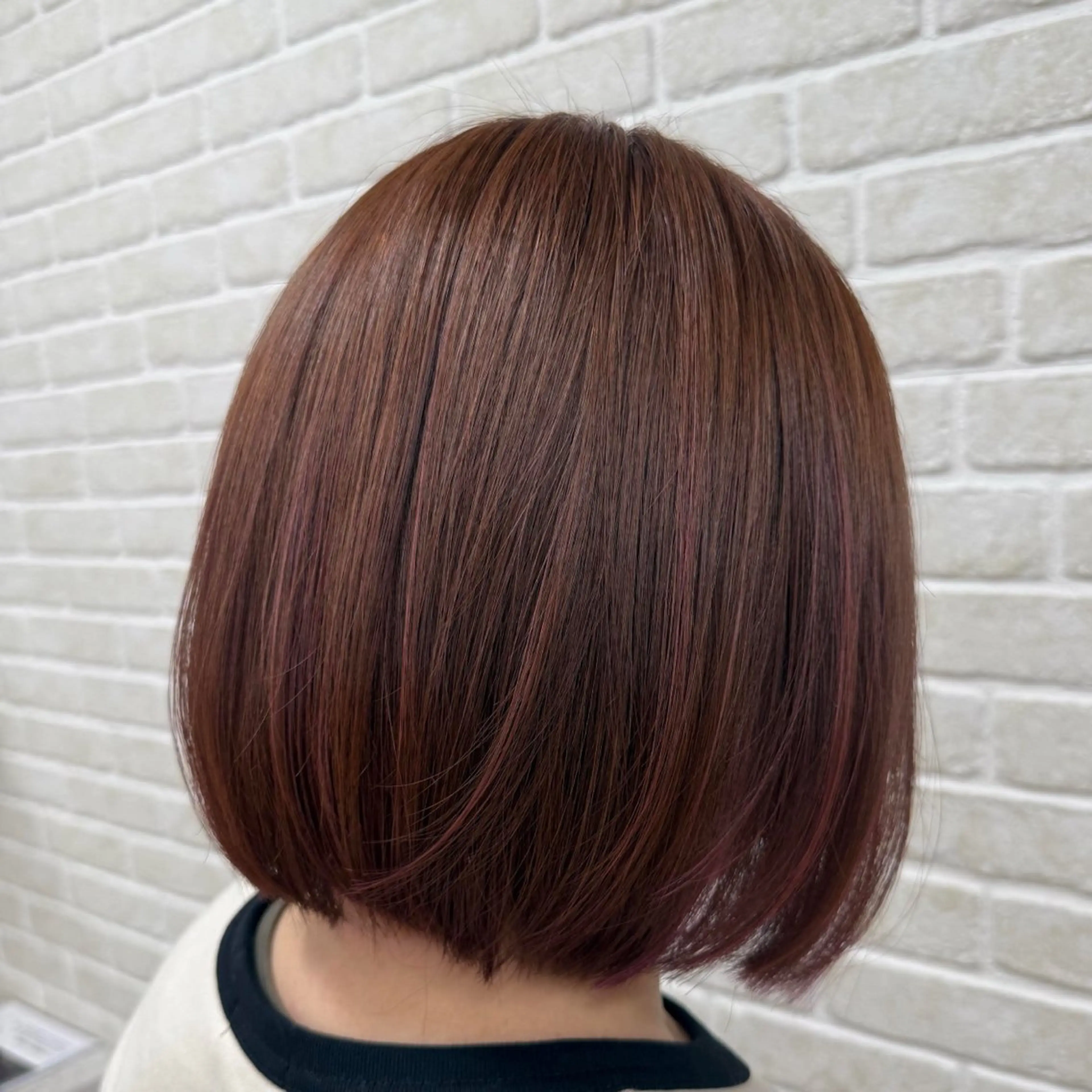 カラー ピンクカラー abox所属・櫻井 寧々のヘアスタイル