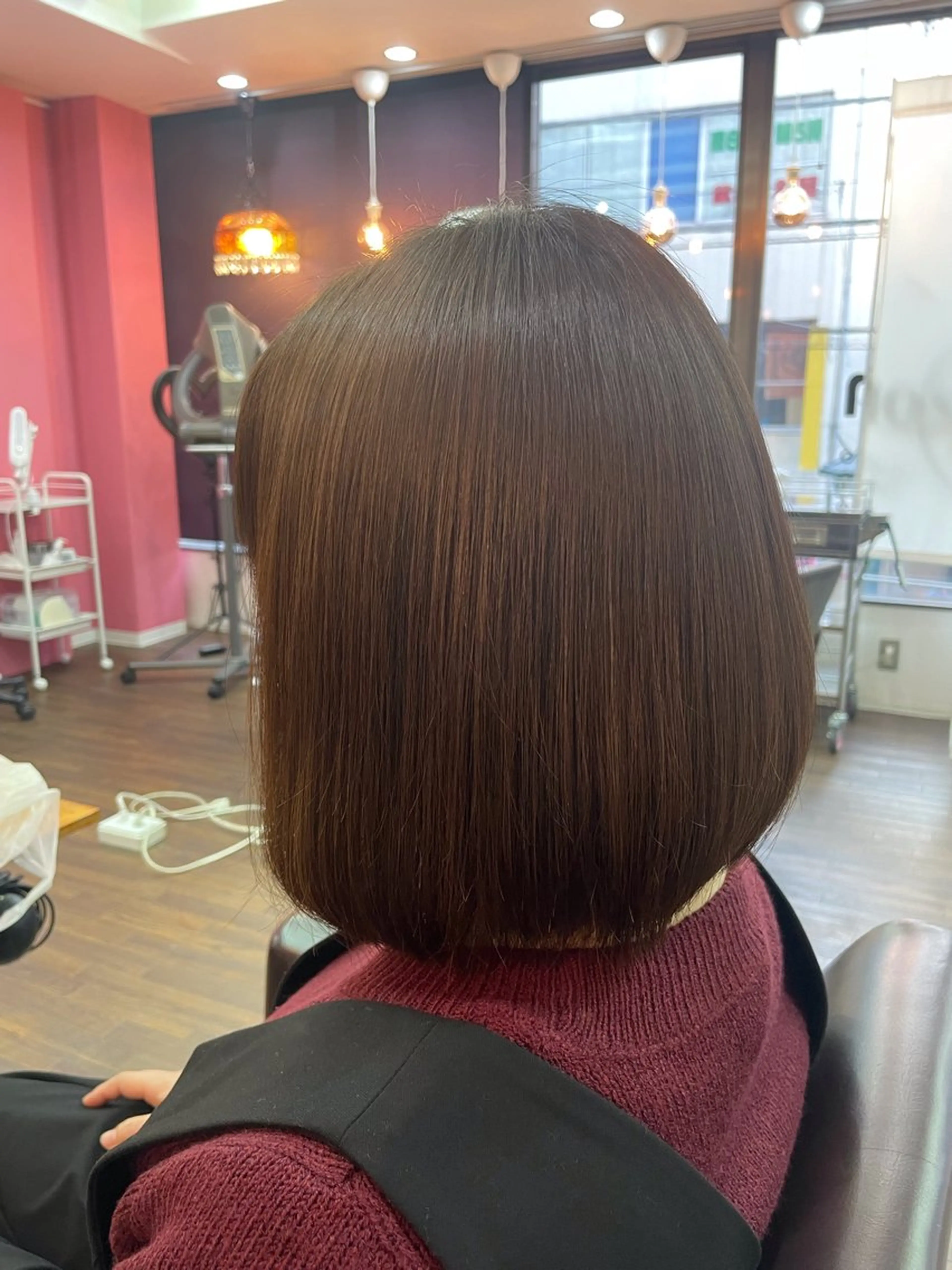 髪質改善and縮毛矯正　トリミングカット付き！の写真