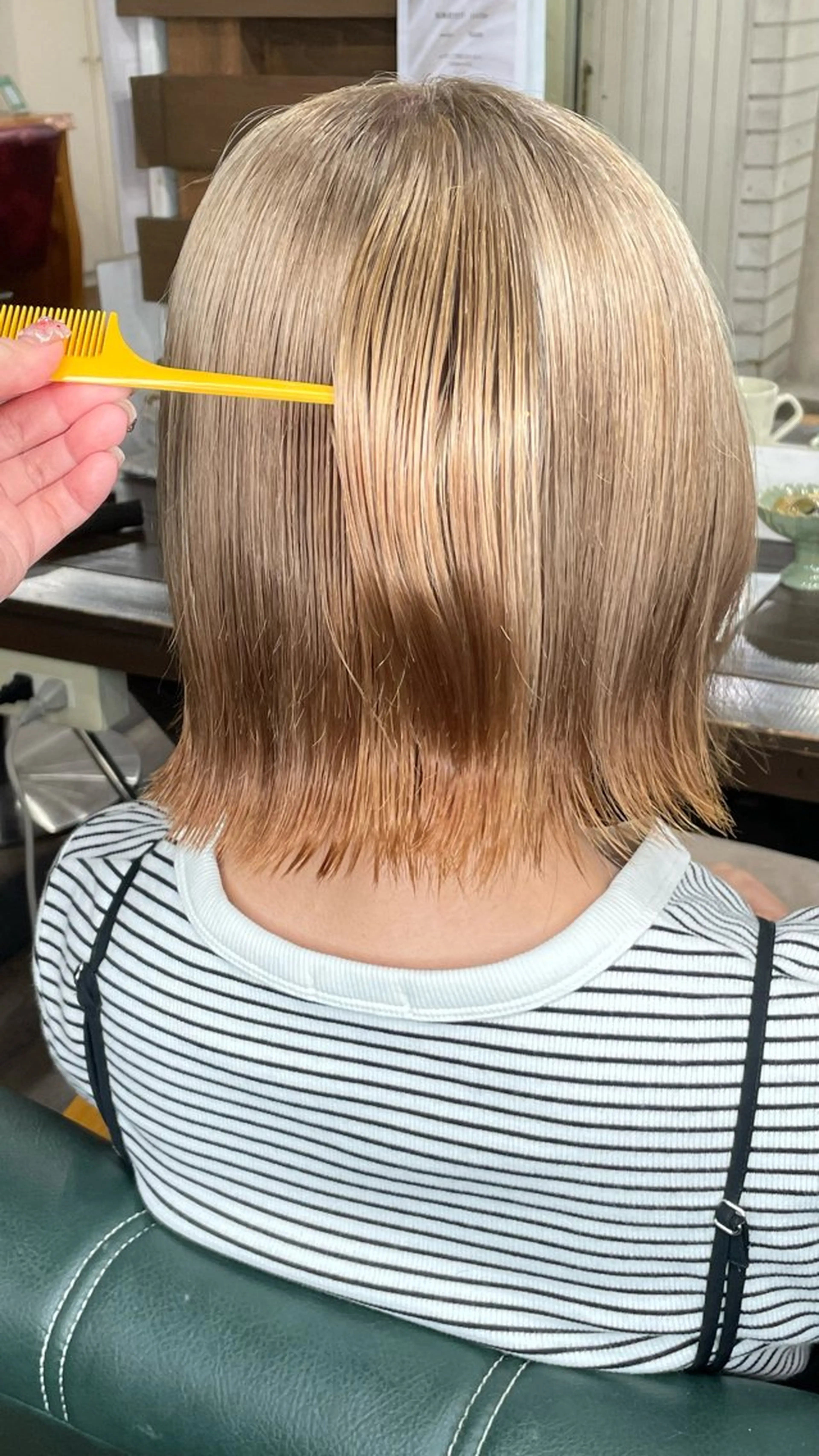 ショート 村上 綾音のヘアスタイル