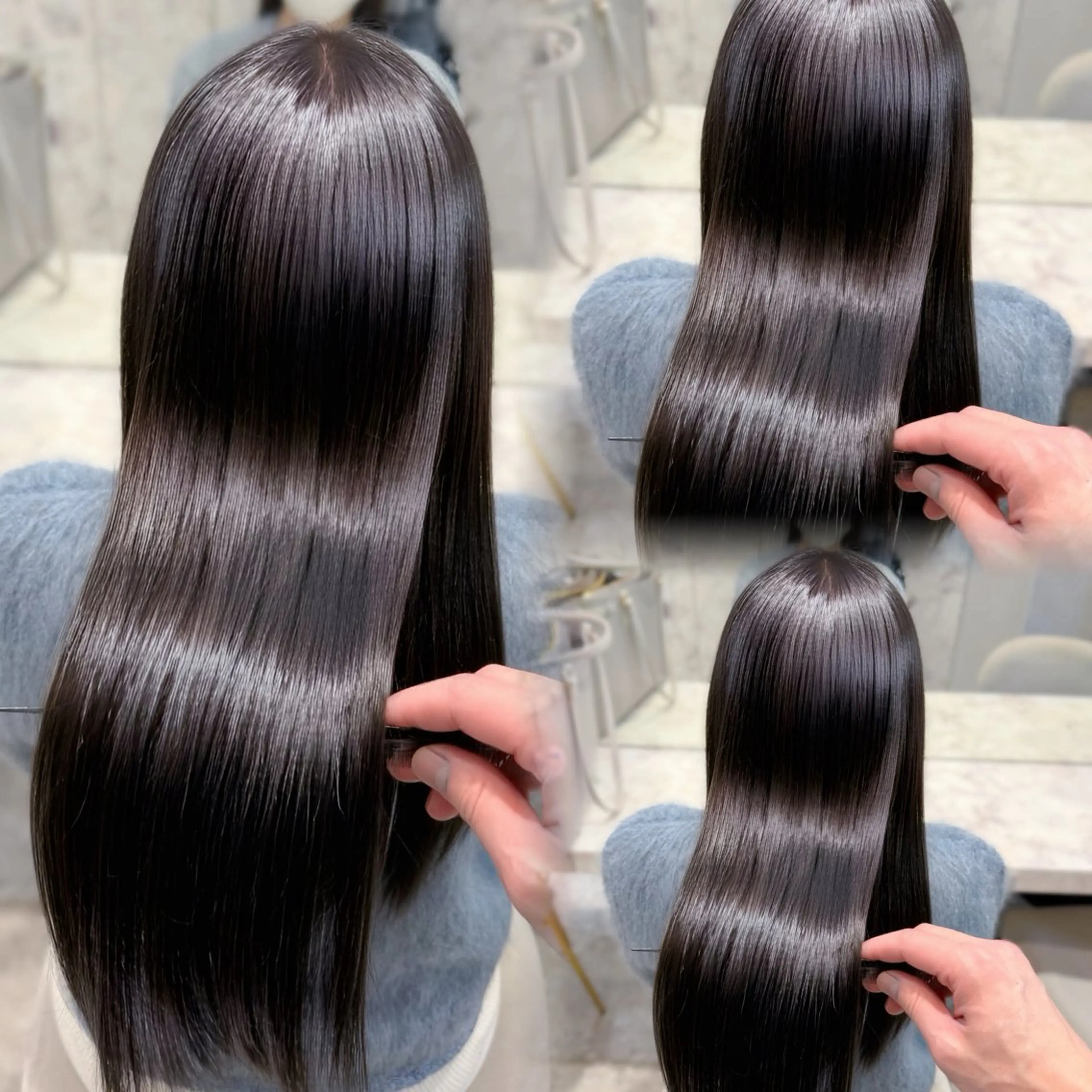 【⭐️ミニモ限定価格☆】カット＋美髪矯正ストレート＋選べる髪質改善TRの写真