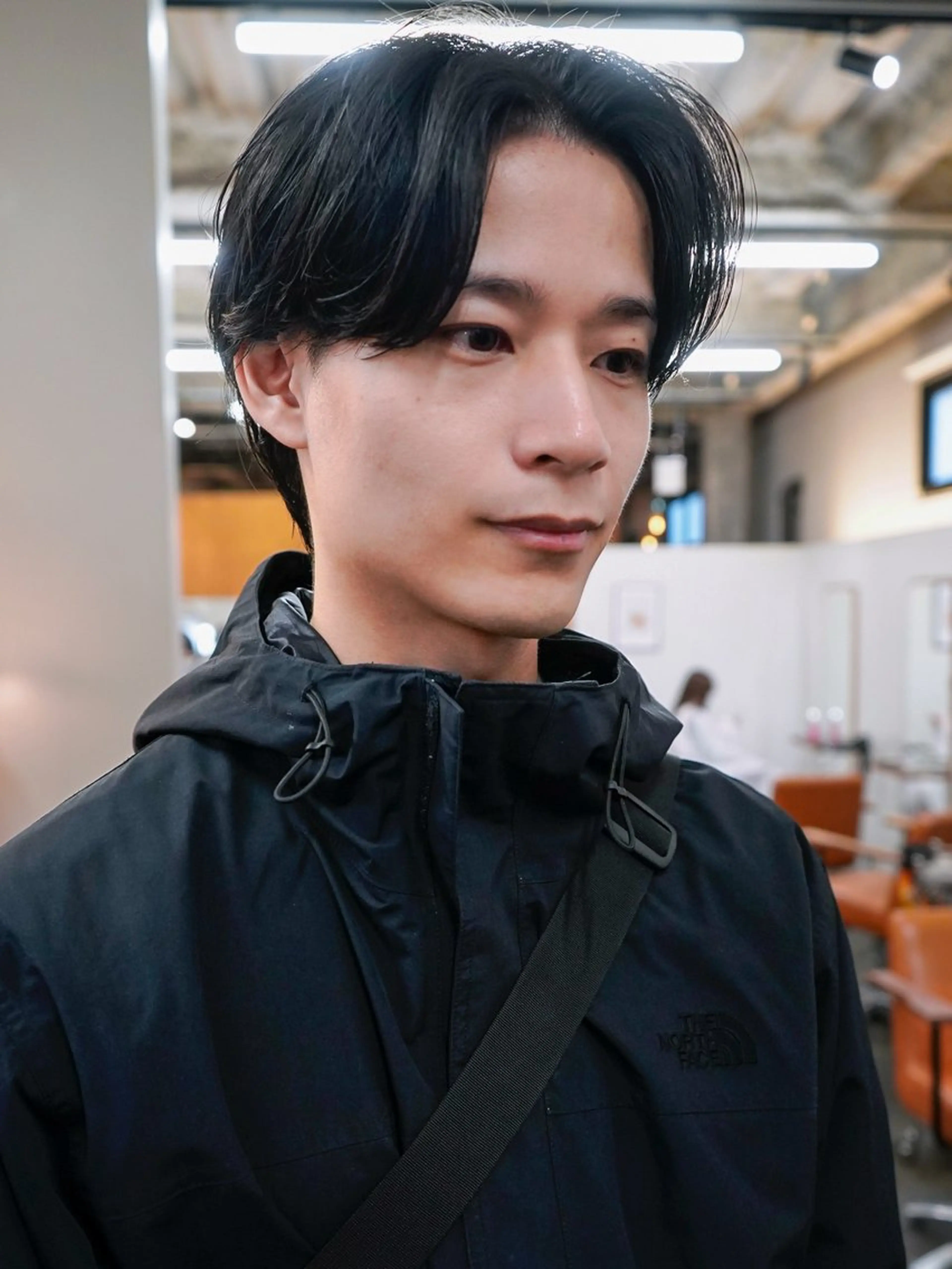 パーマ メンズ 縮毛矯正 藤川迅 曲がる縮毛矯正のヘアスタイル