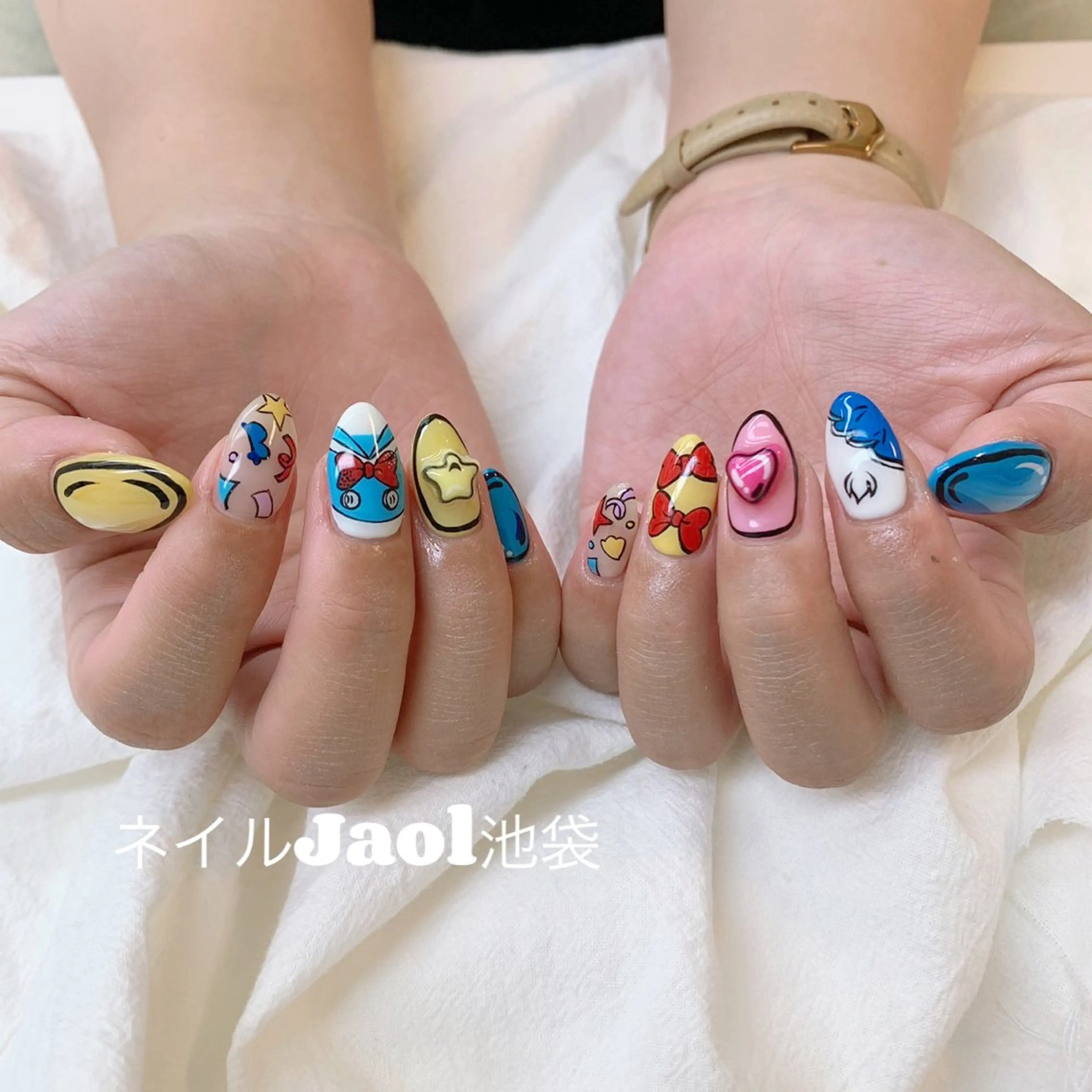 ミディアム nail jaol池袋店所属・ネイルJaol 池袋のネイルデザイン