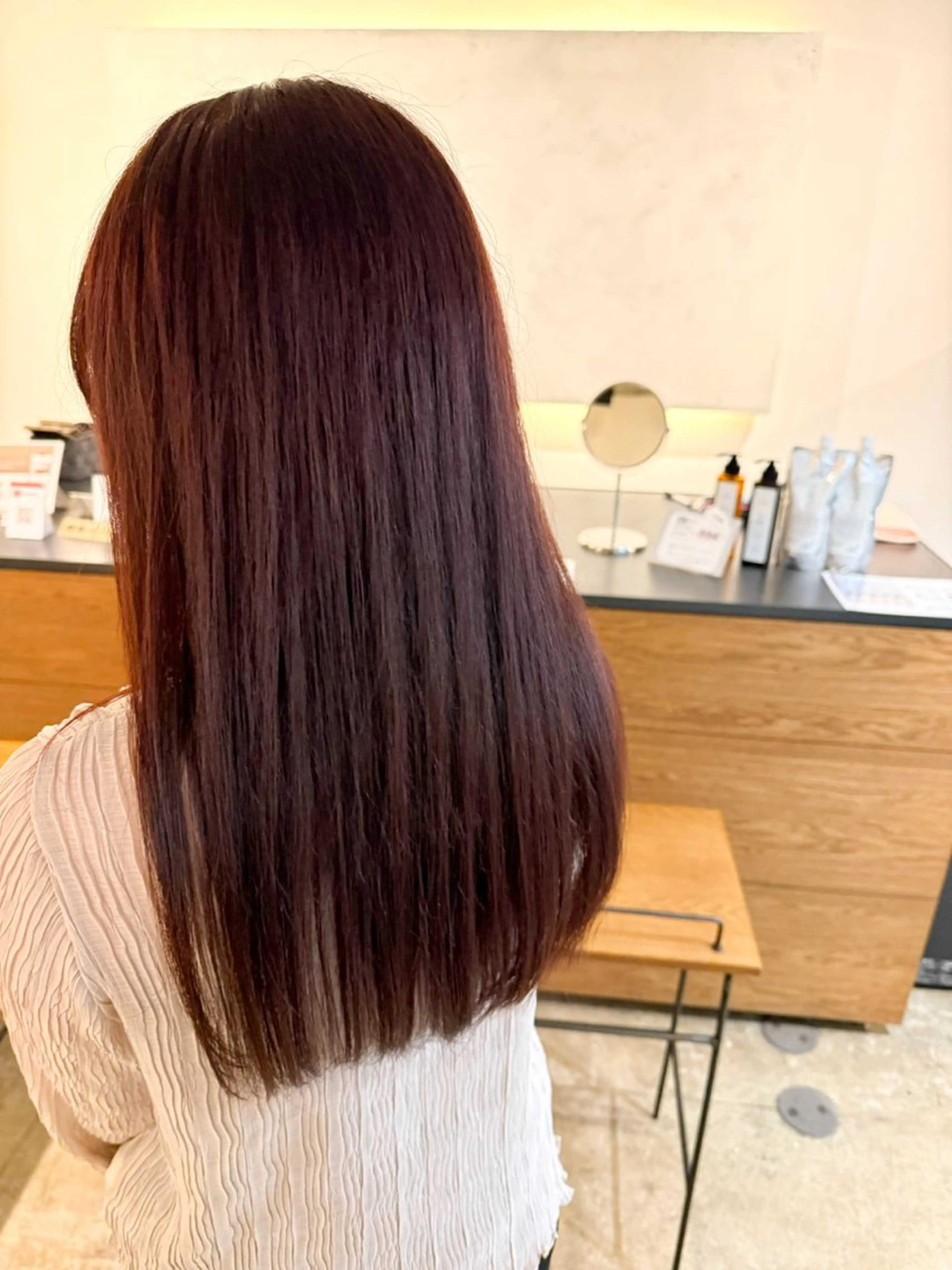 ロング 宮原 愛果のヘアスタイル