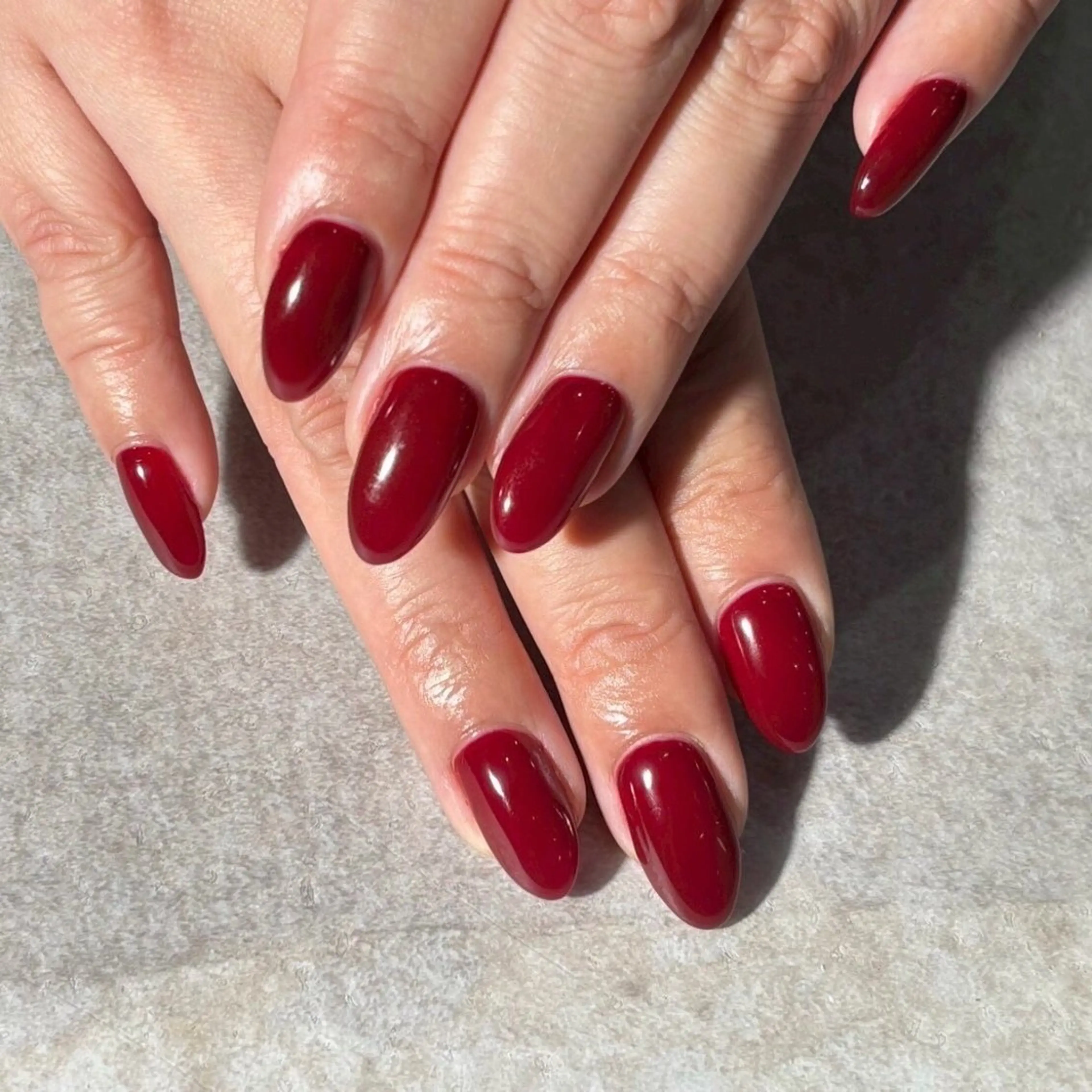 ネイル ジェルネイル ワンカラーネイル ハンドネイル Cleo名古屋駅店 🖤Renaのネイルデザイン