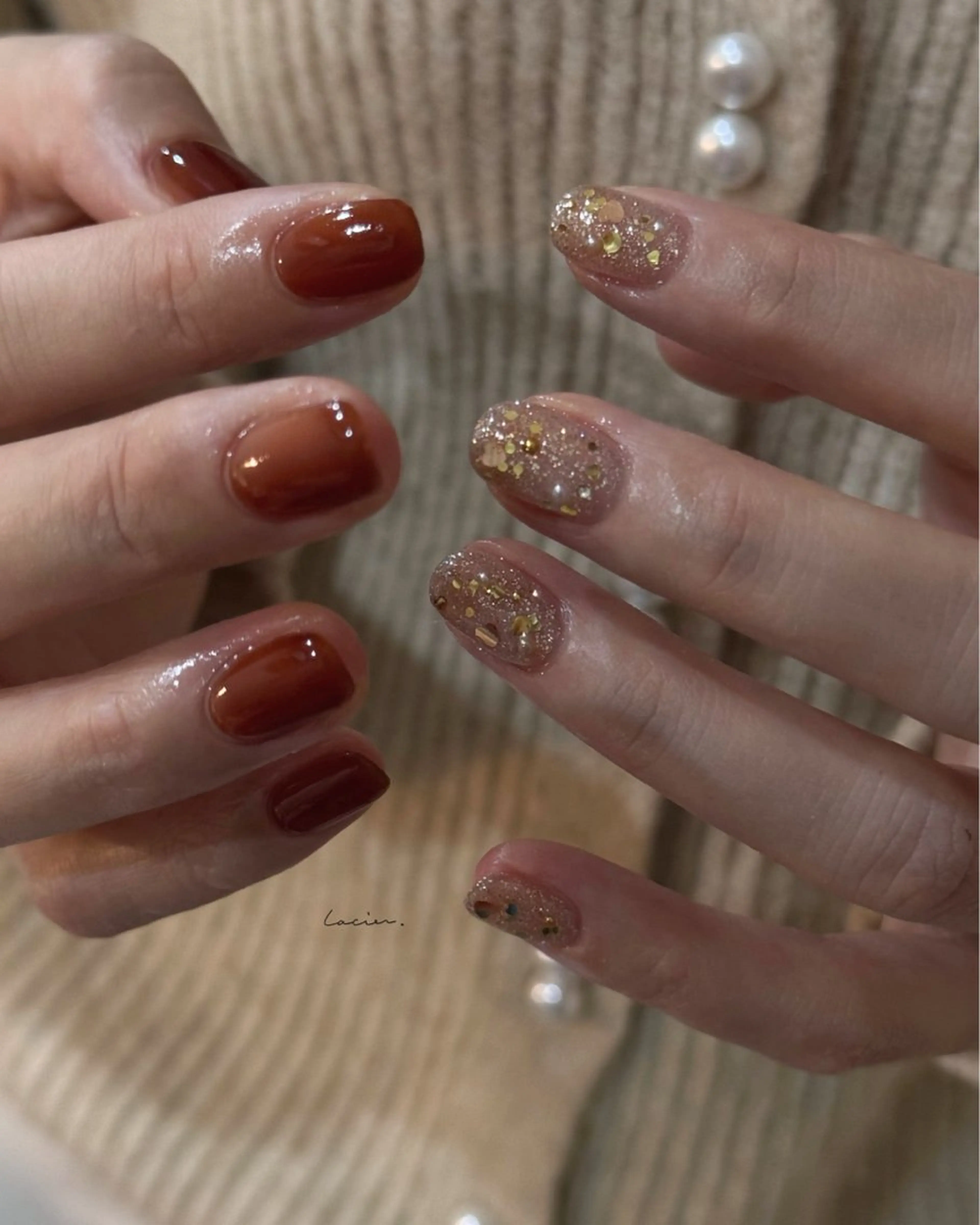 ネイル ハンドネイル lacier nailのネイルデザイン