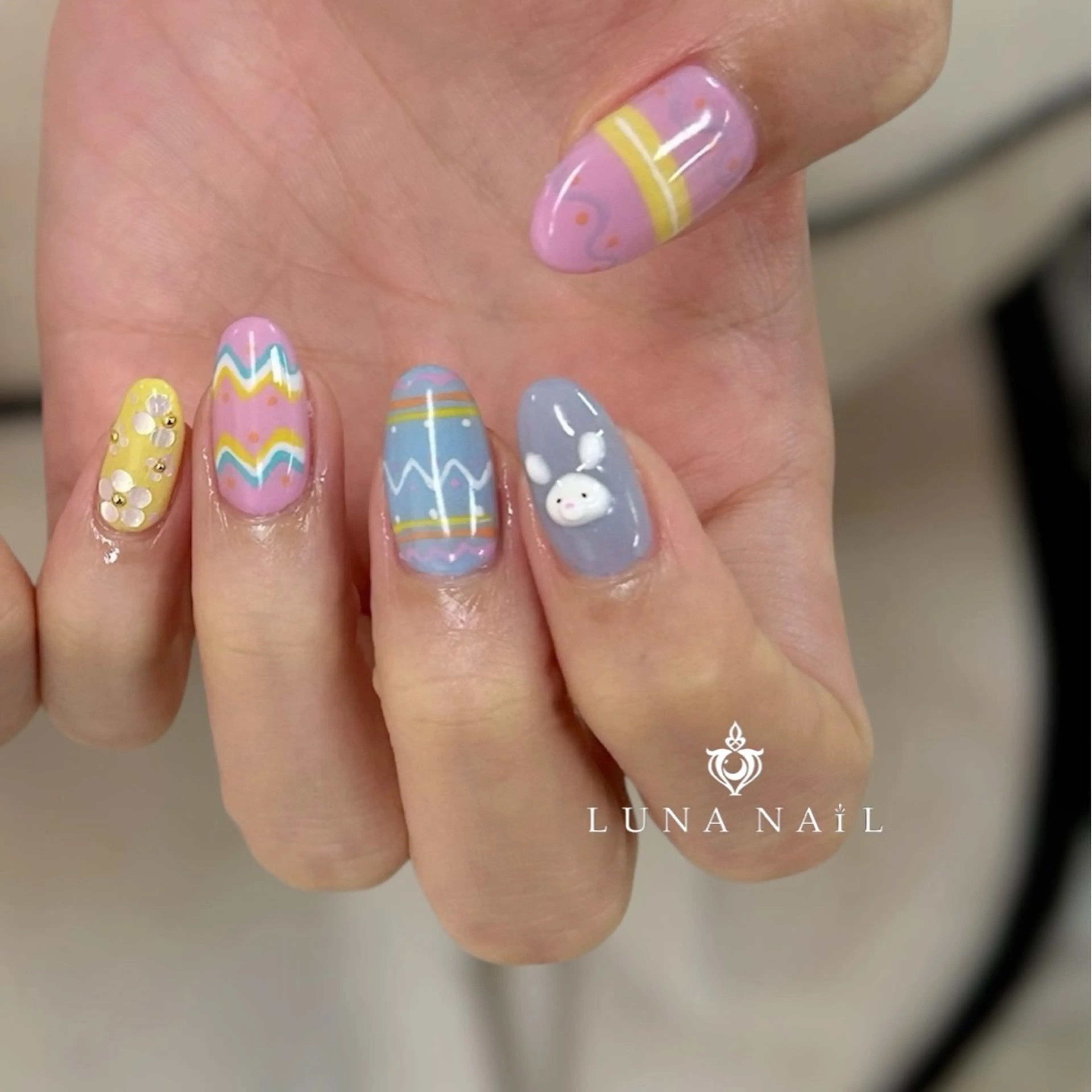 ネイル ハンドネイル アトリエ　ミモザ所属・いまむら あかりのネイルデザイン