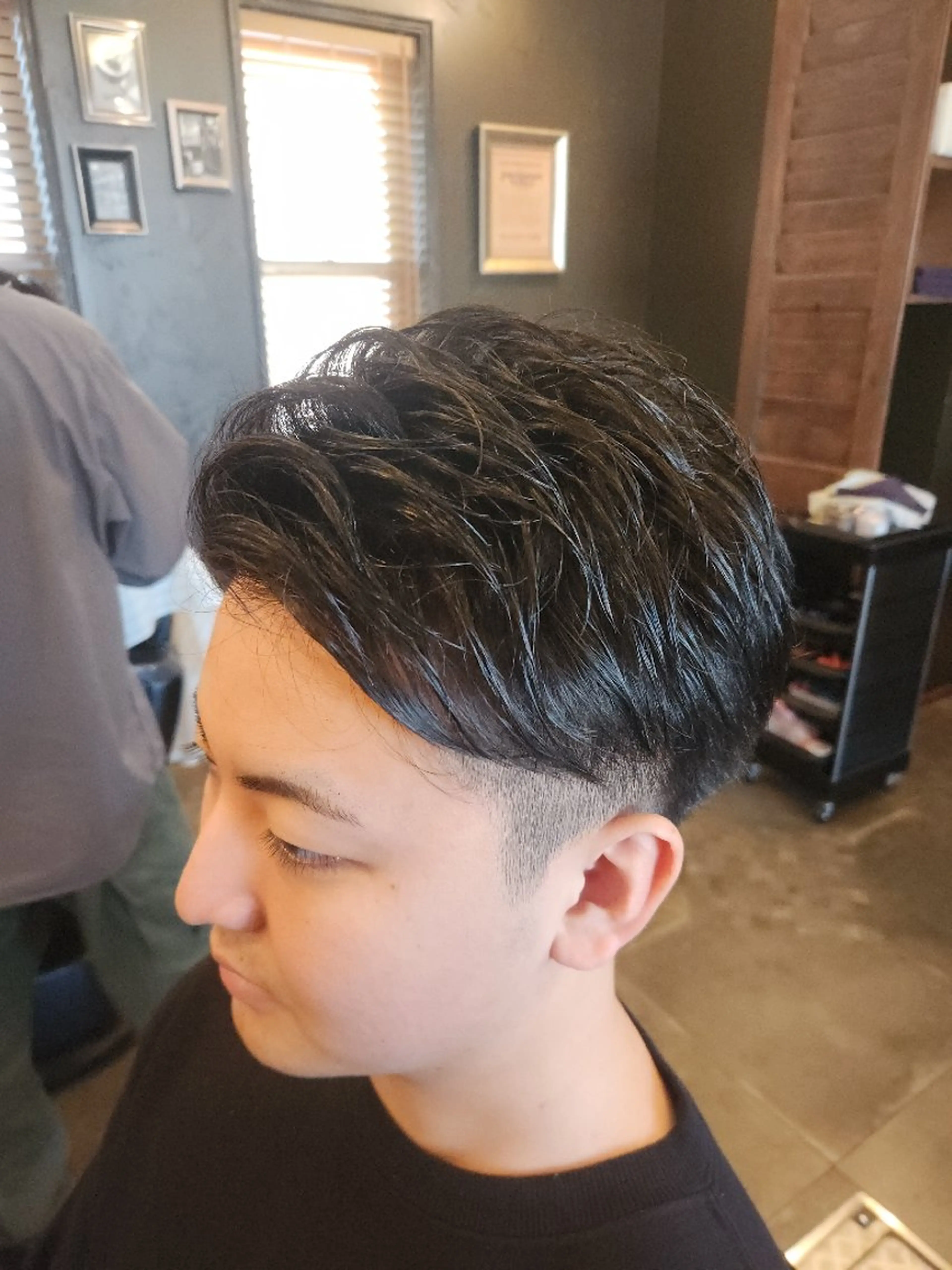 ショート メンズ カット 加賀美 優斗のヘアスタイル