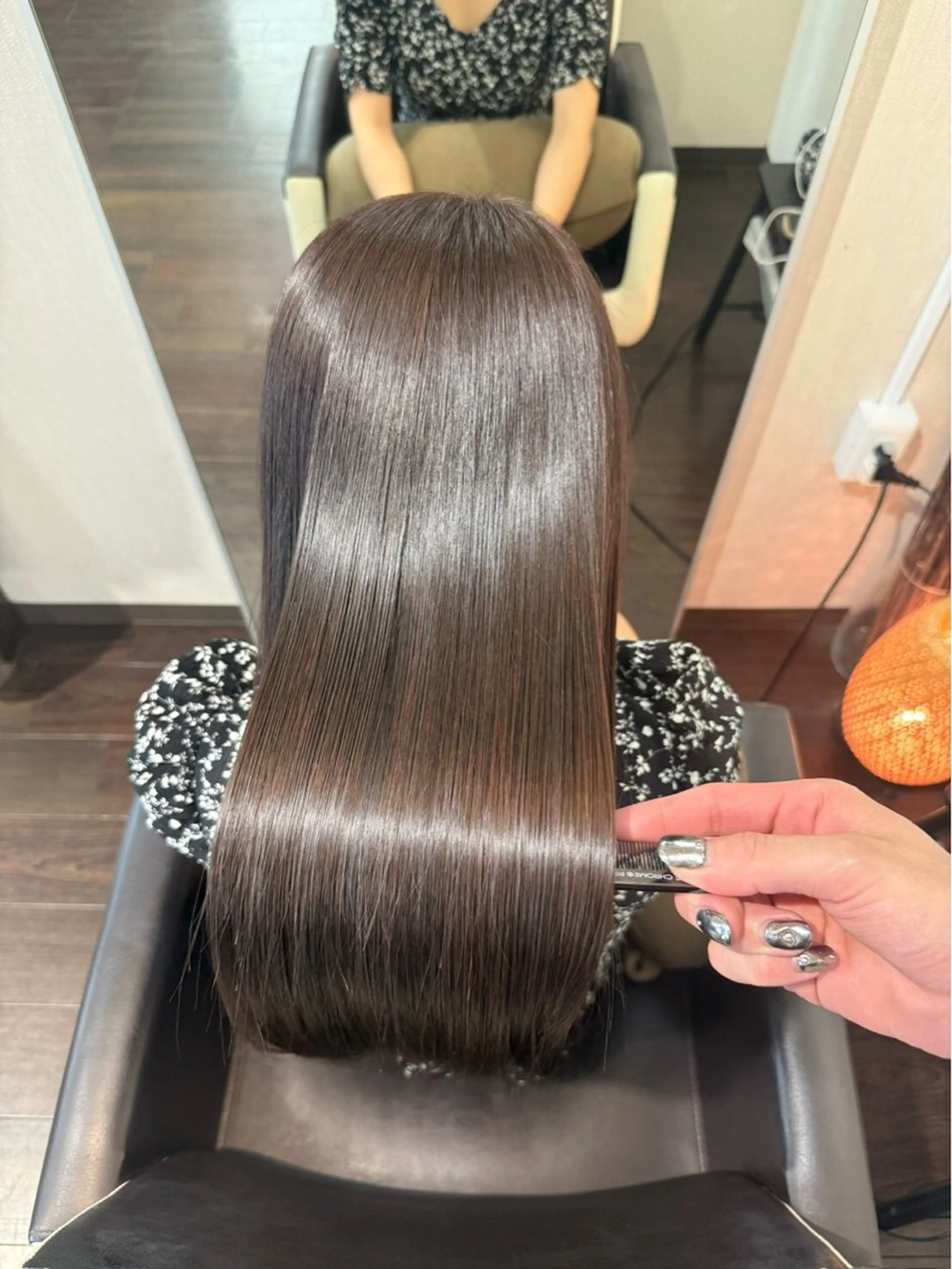 ロング カラー ヘアカラー トリートメント ヘッドスパ youres hair 東口店所属・【新宿/髪質改善】 村山瑞恵のヘアスタイル