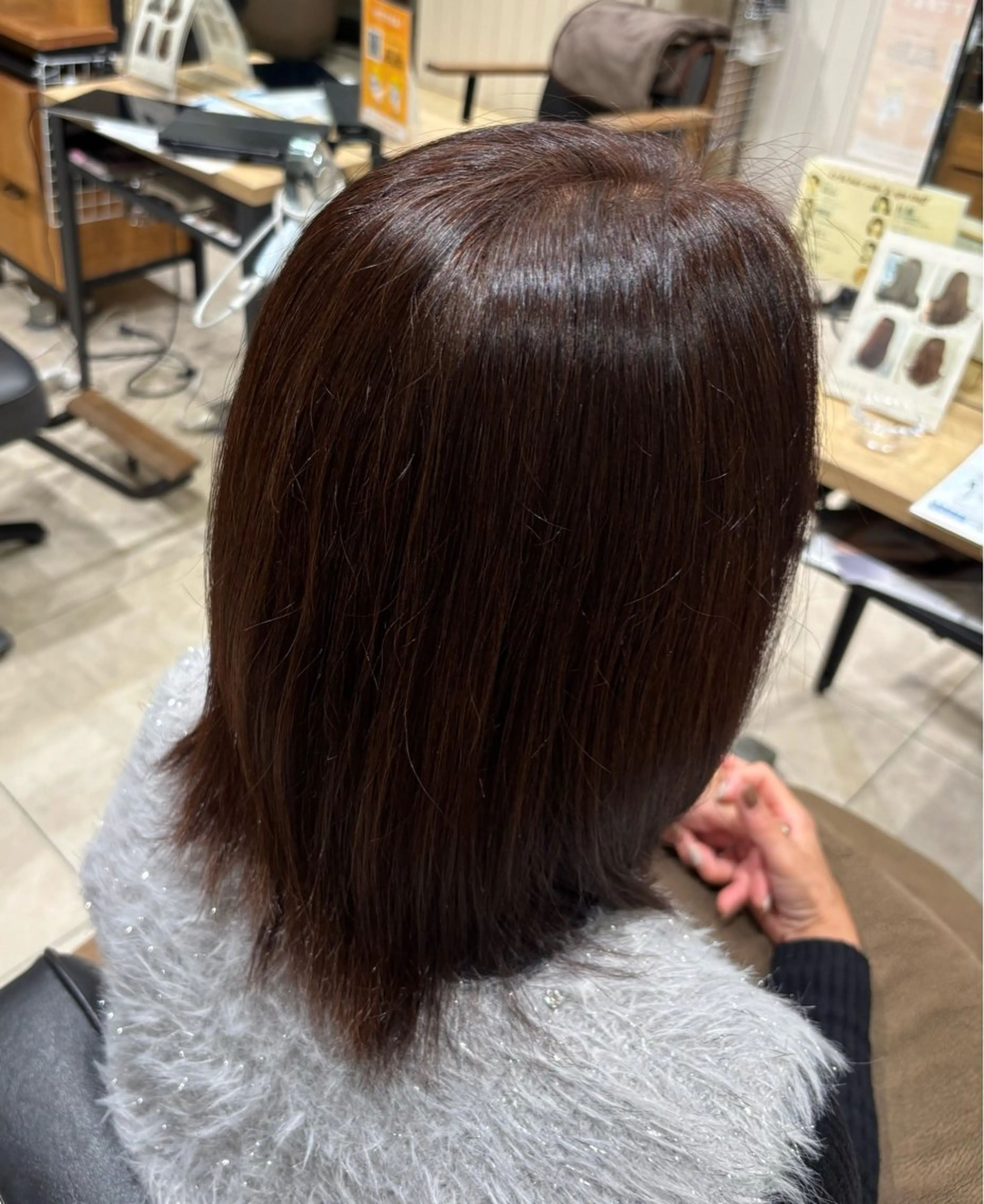 カラー 竹田 渉真のヘアスタイル