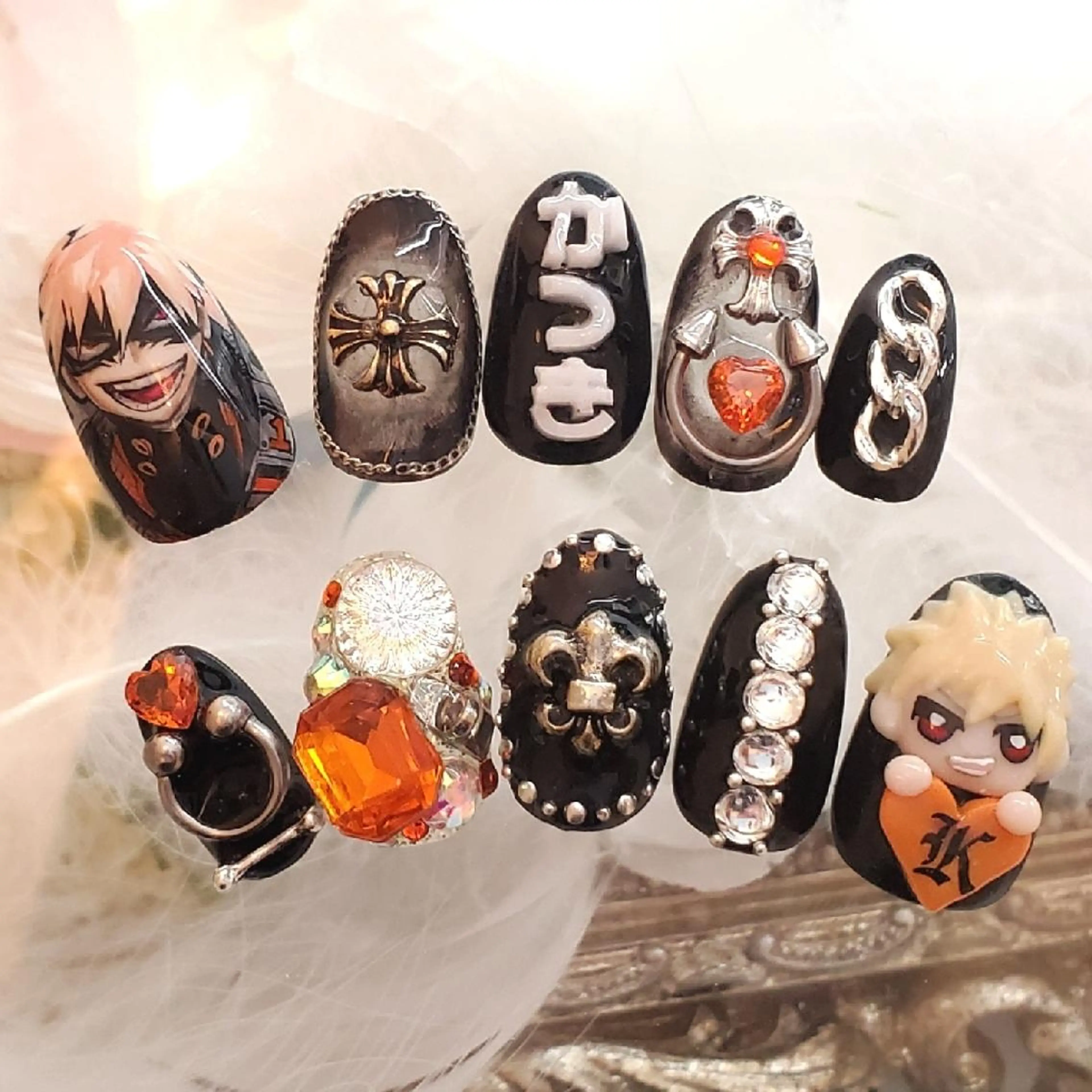 ネイル アートネイル ジェルネイル おで@ oderi_nailのネイルデザイン