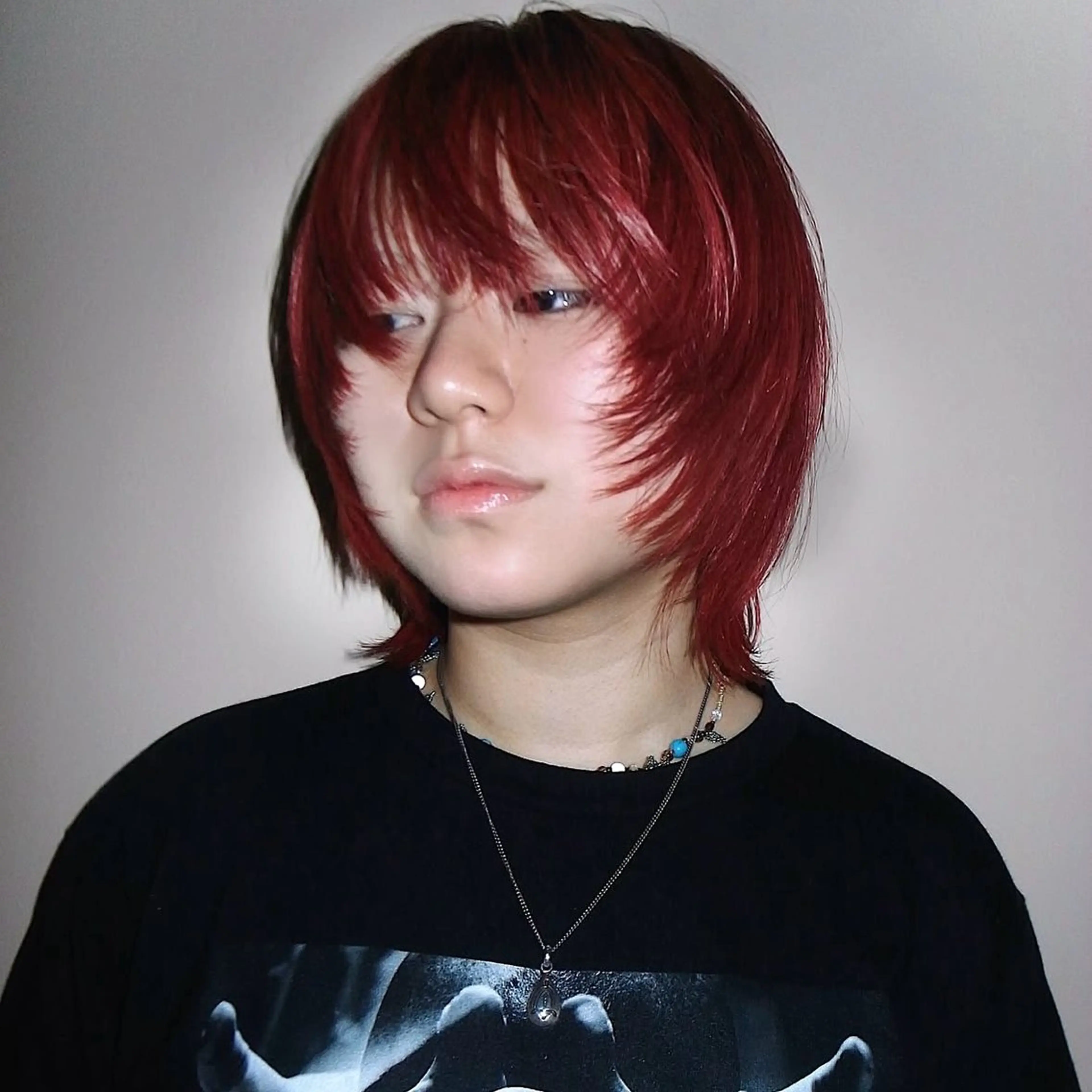 ミディアム カラー カット ヘアカラー トリートメント 楪所属・チヒロ/パーマ /ショートのヘアスタイル