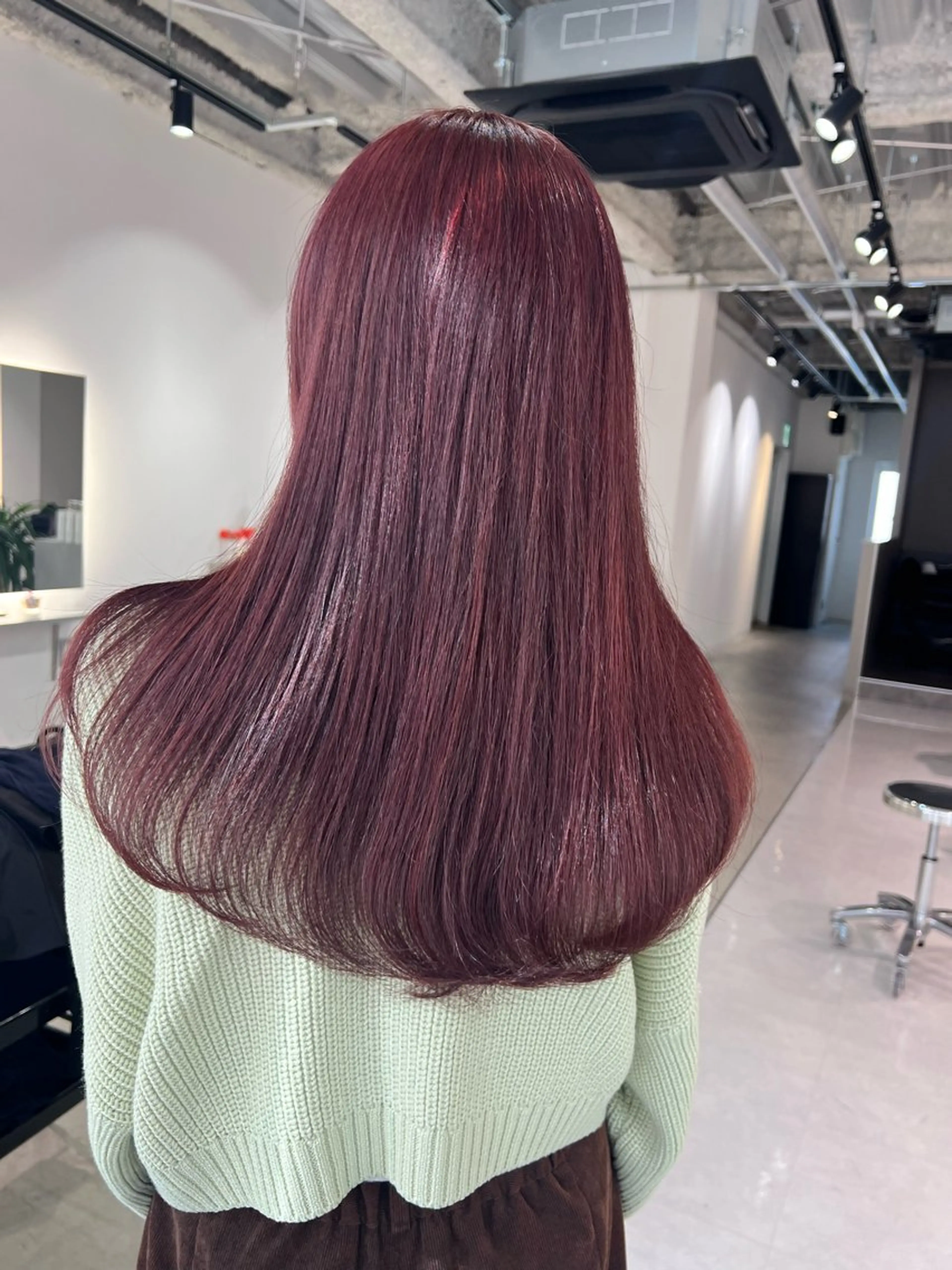 【ミニモ限定】 Wケアカラー＋premium treatment (高浸透スチーム付) ⚠︎ブリーチなしの写真