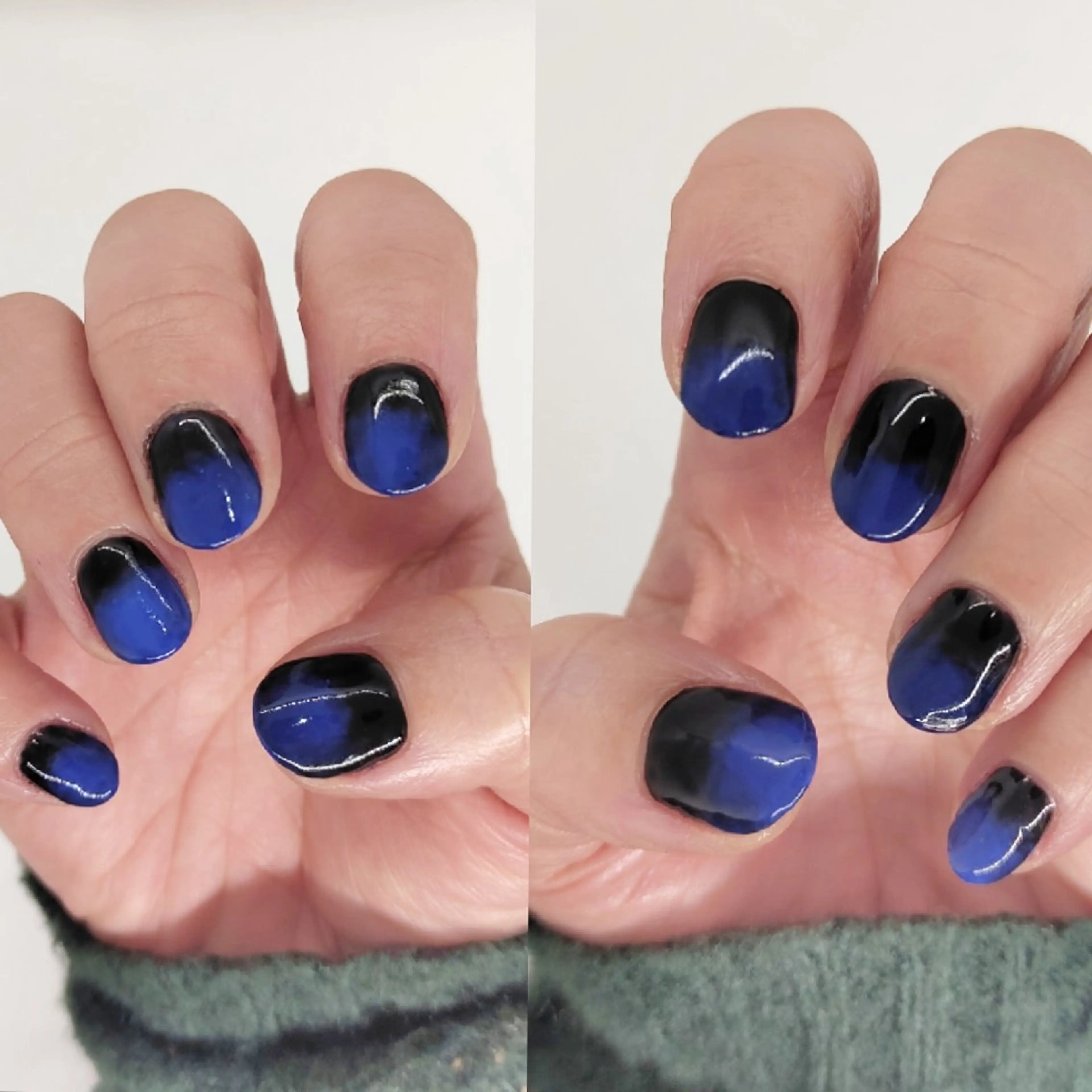 ネイル グラデーション 千葉家蘭磨ネイル♣所属・千葉家蘭磨ネイル♣と タイ古式マッサージのネイルデザイン